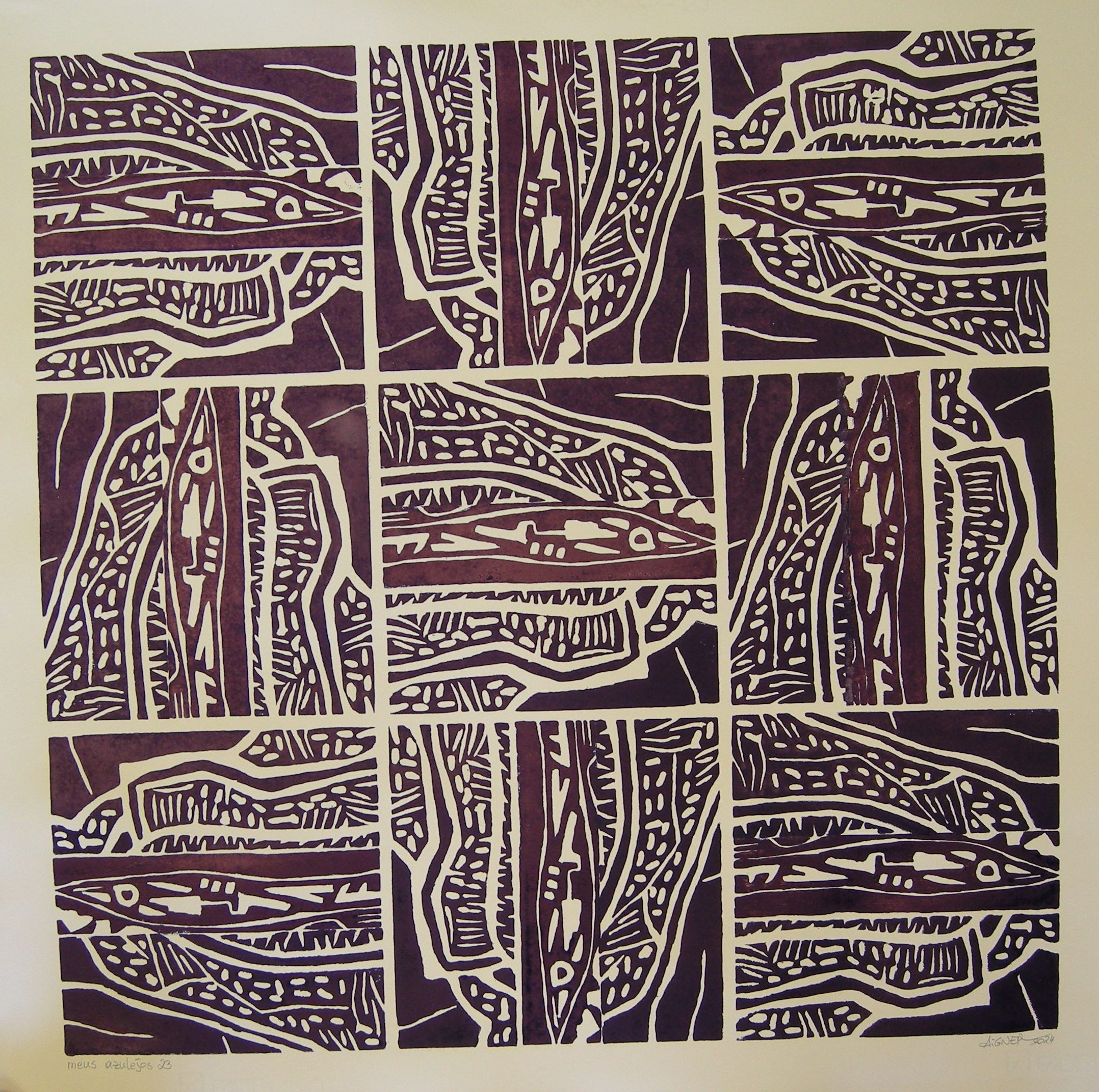meus azulejos 2024 - 70x70