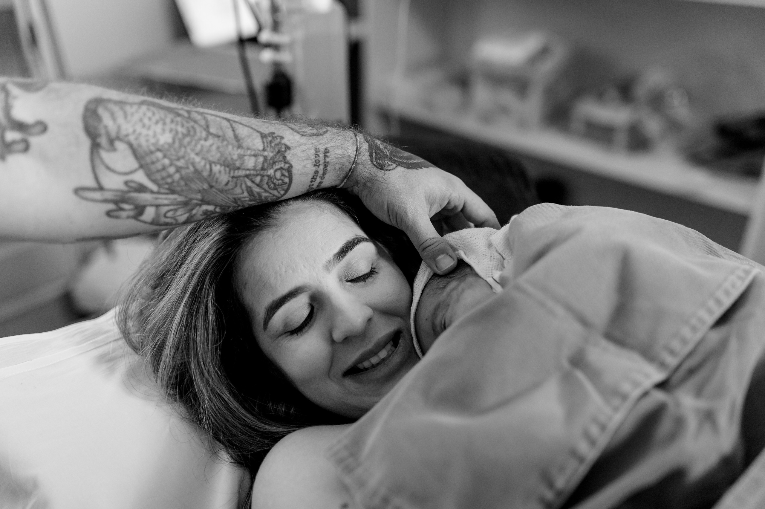 Nascer Luisa. Água Carmim Fotografia
