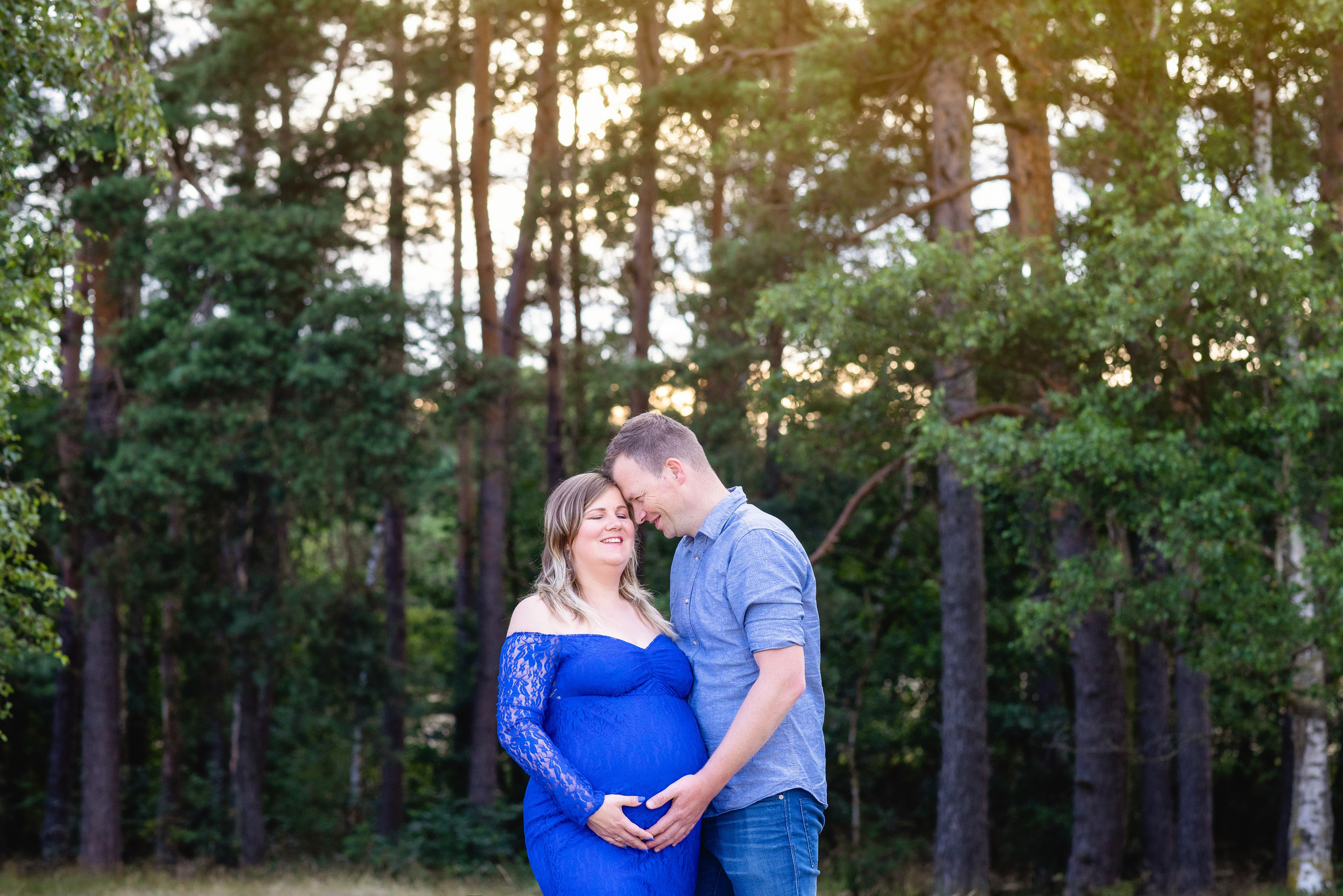 Materniteitsshoot met partner