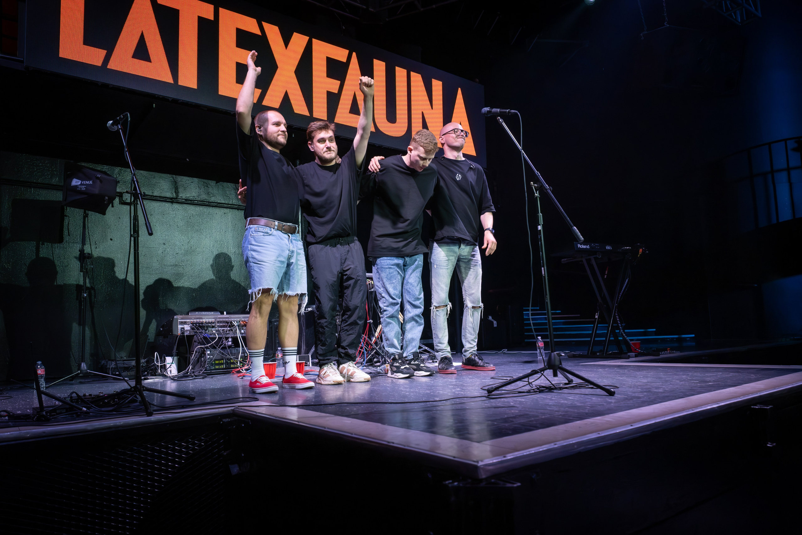 LATEXFAUNA / 2024. Reportage concert portrait photography in the San Francisco Bay Area