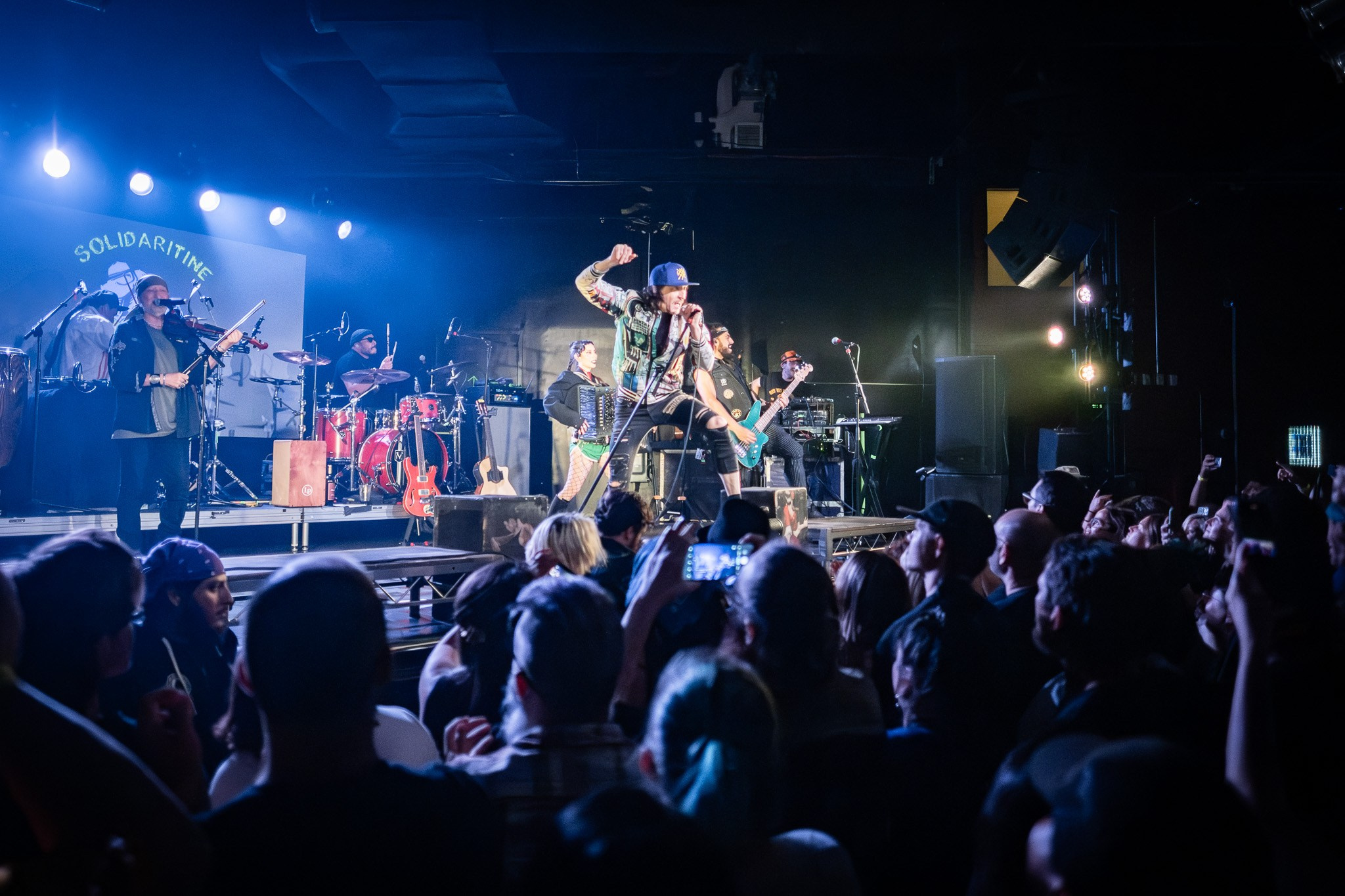 GOGOL BORDELLO / SACRAMENTO. Reportage concert portrait photography in the San Francisco Bay Area