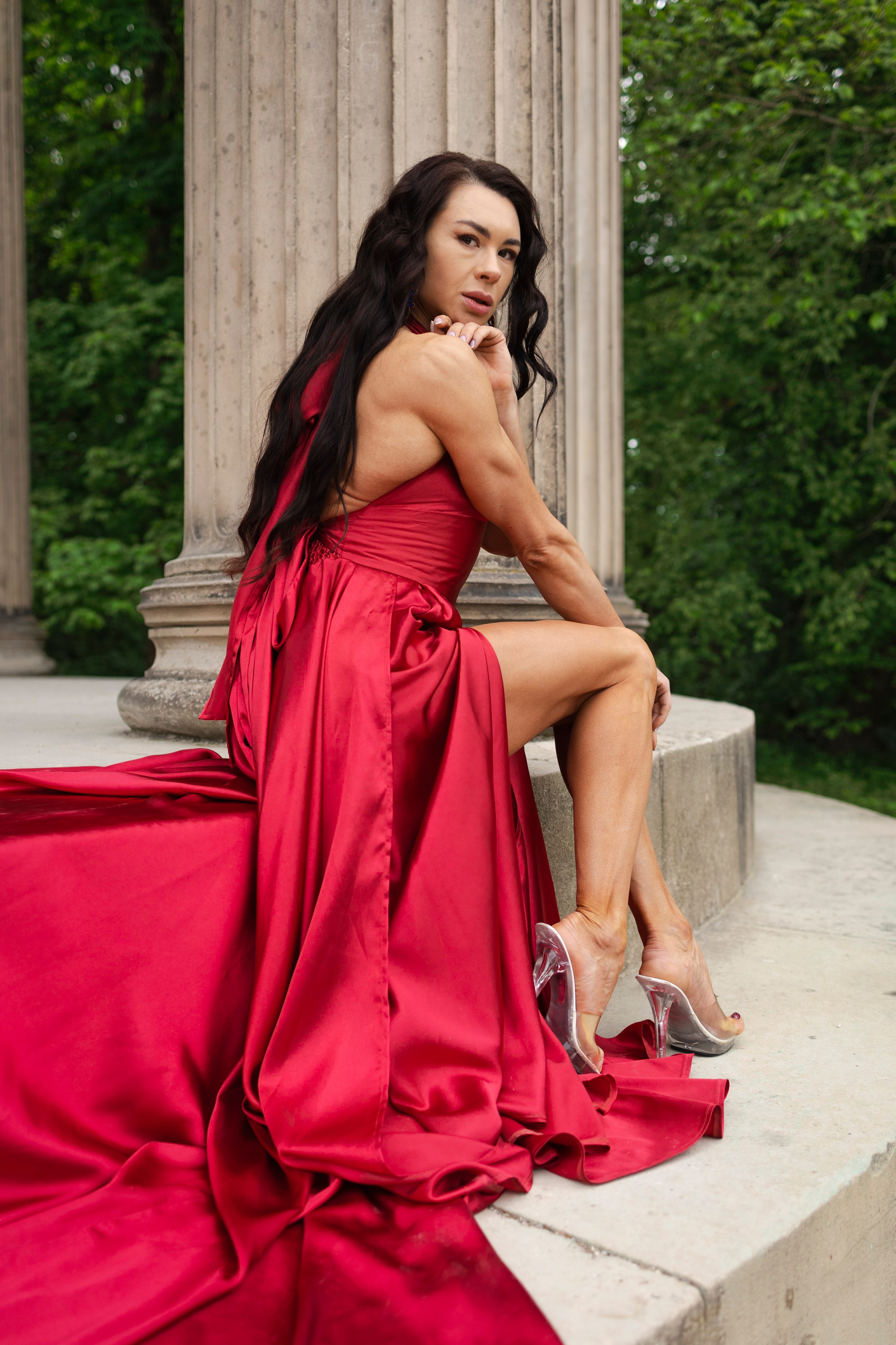 Long dresses shooting. Photographer in Munich