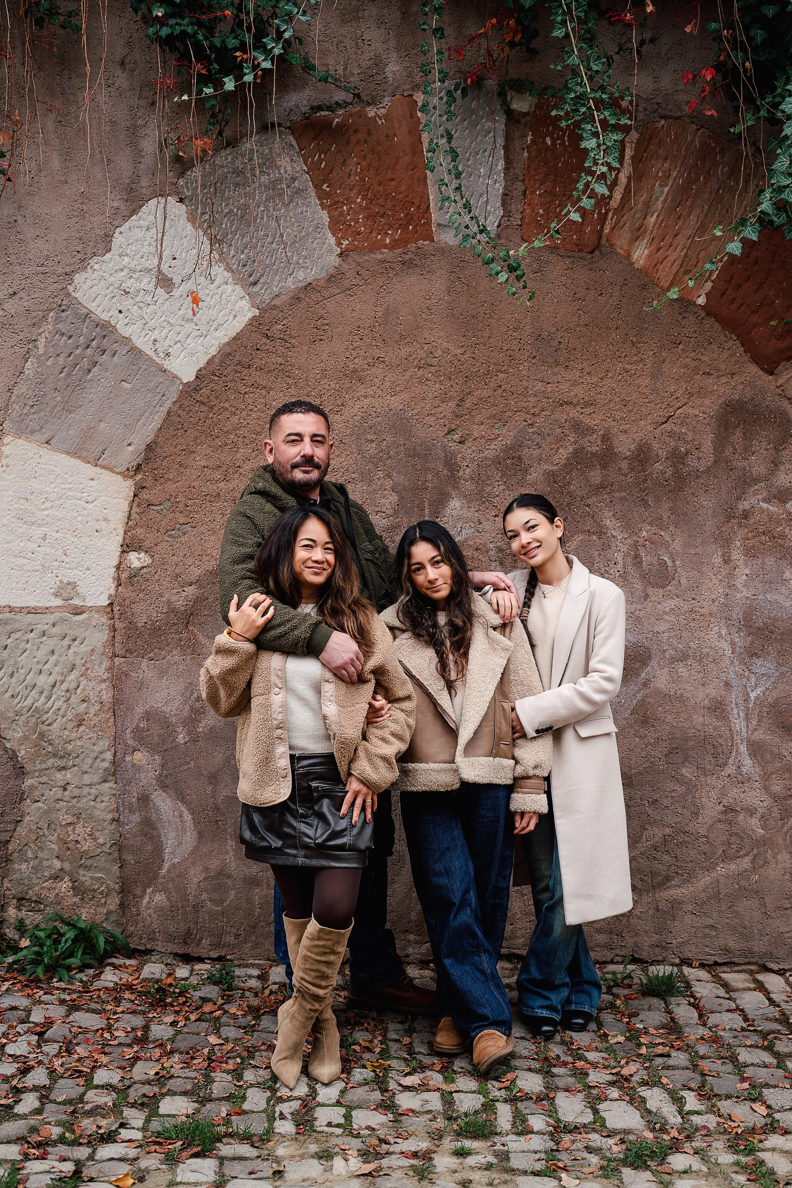 Town walk. Family, conceptual women portrait photograher in Geneva, Switzerland