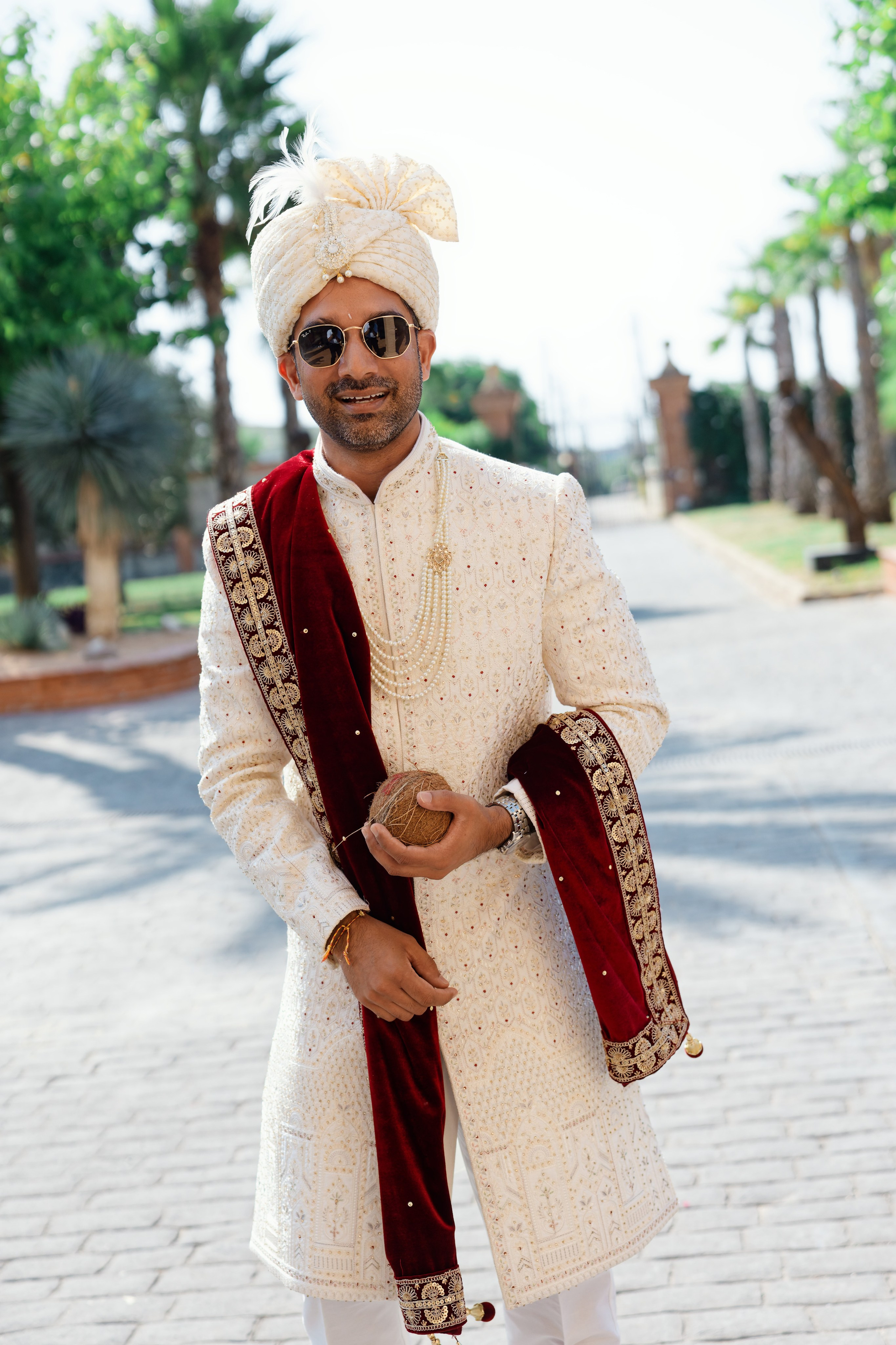 Indian wedding at Gran Villa Rosa, Barcelona
