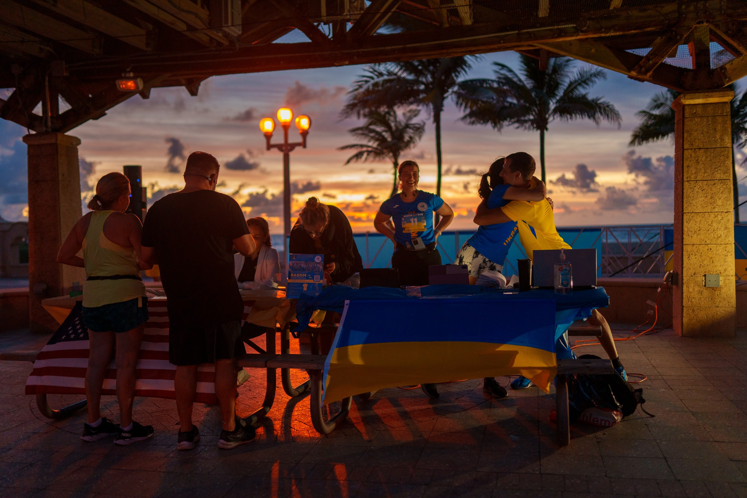 RAZOM RUN. ФОТОГРАФ ФЛОРИДА МАЙАМИ