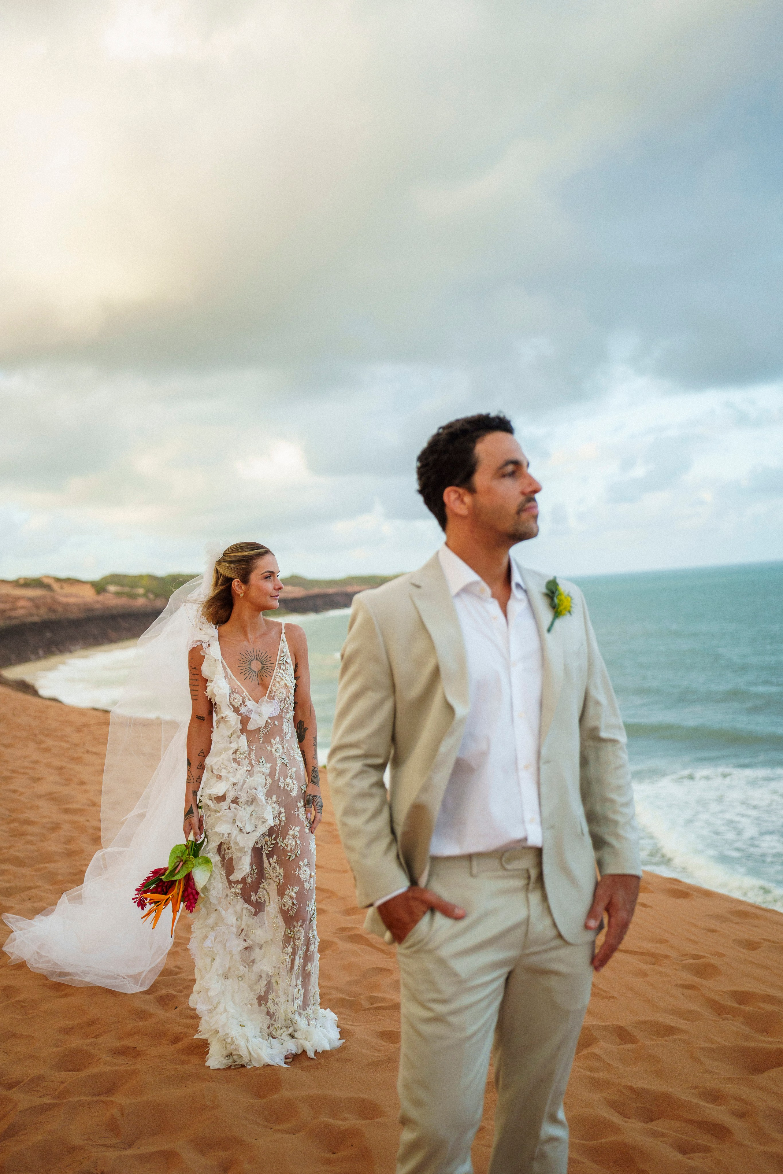 Gabriela e Arthur | Pipa-RN. Fotógrafo de casamentos e gestantes