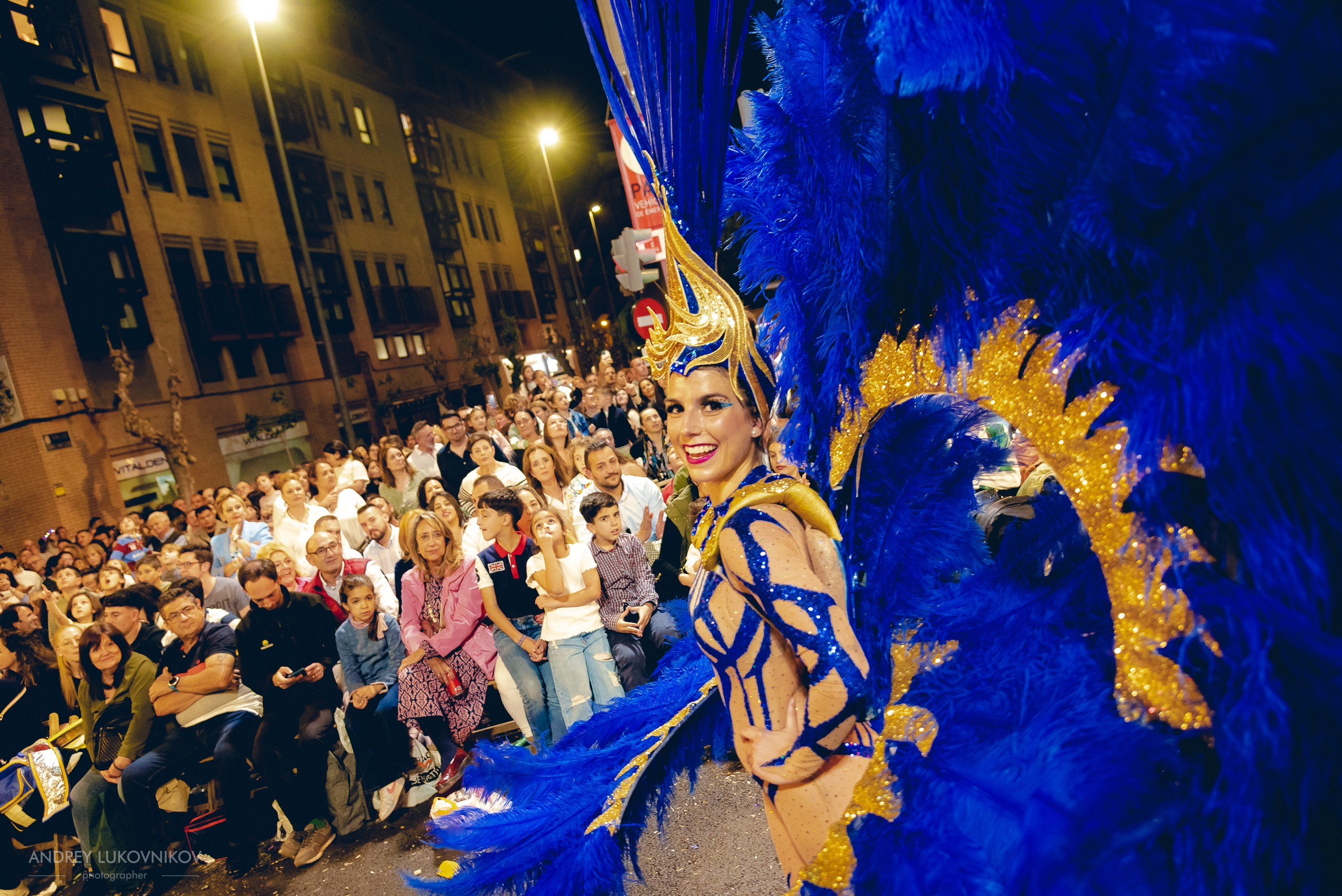 Photo report from the night carnival in Murcia | Reportage photographer Andrey Lukovnikov