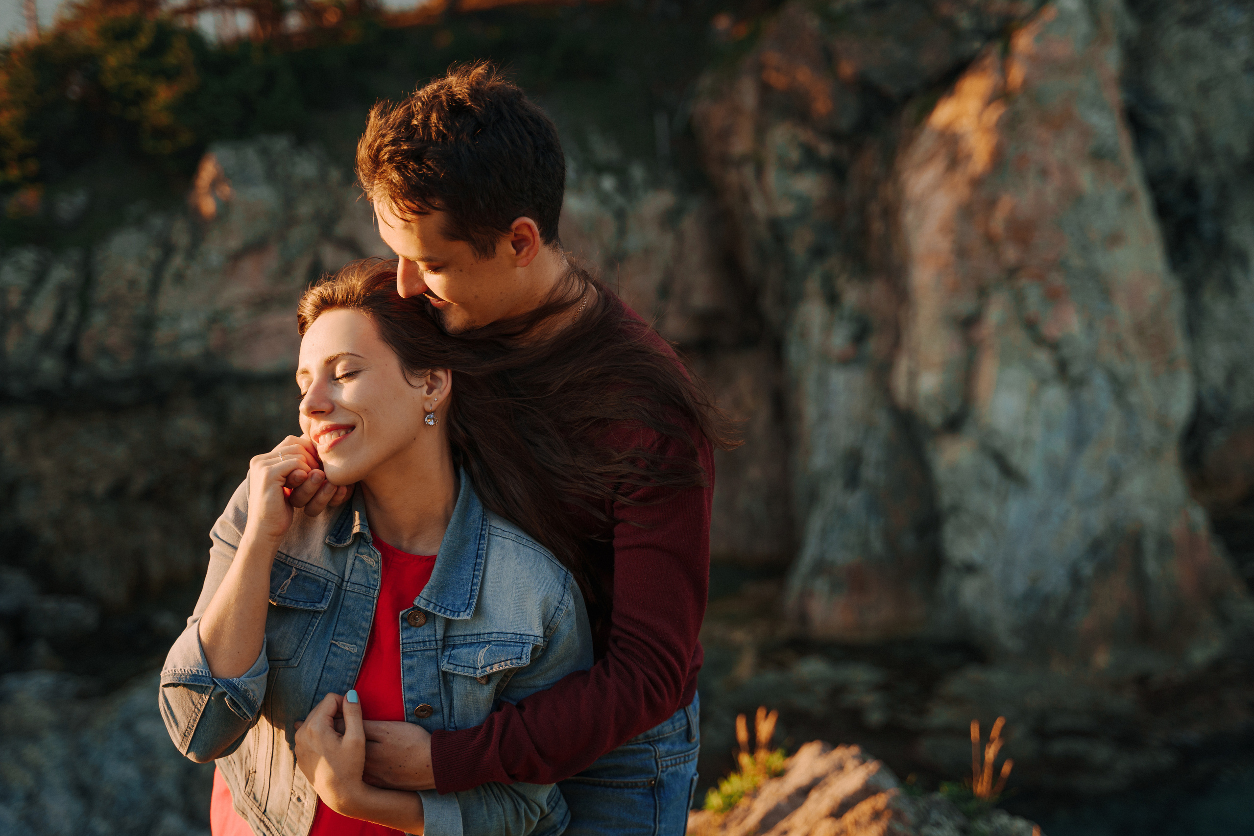 Oregon Oceanside Engagement. Wedding Photography & Videography Team in California, Los Angeles, San Francisco, San Diego and Travel