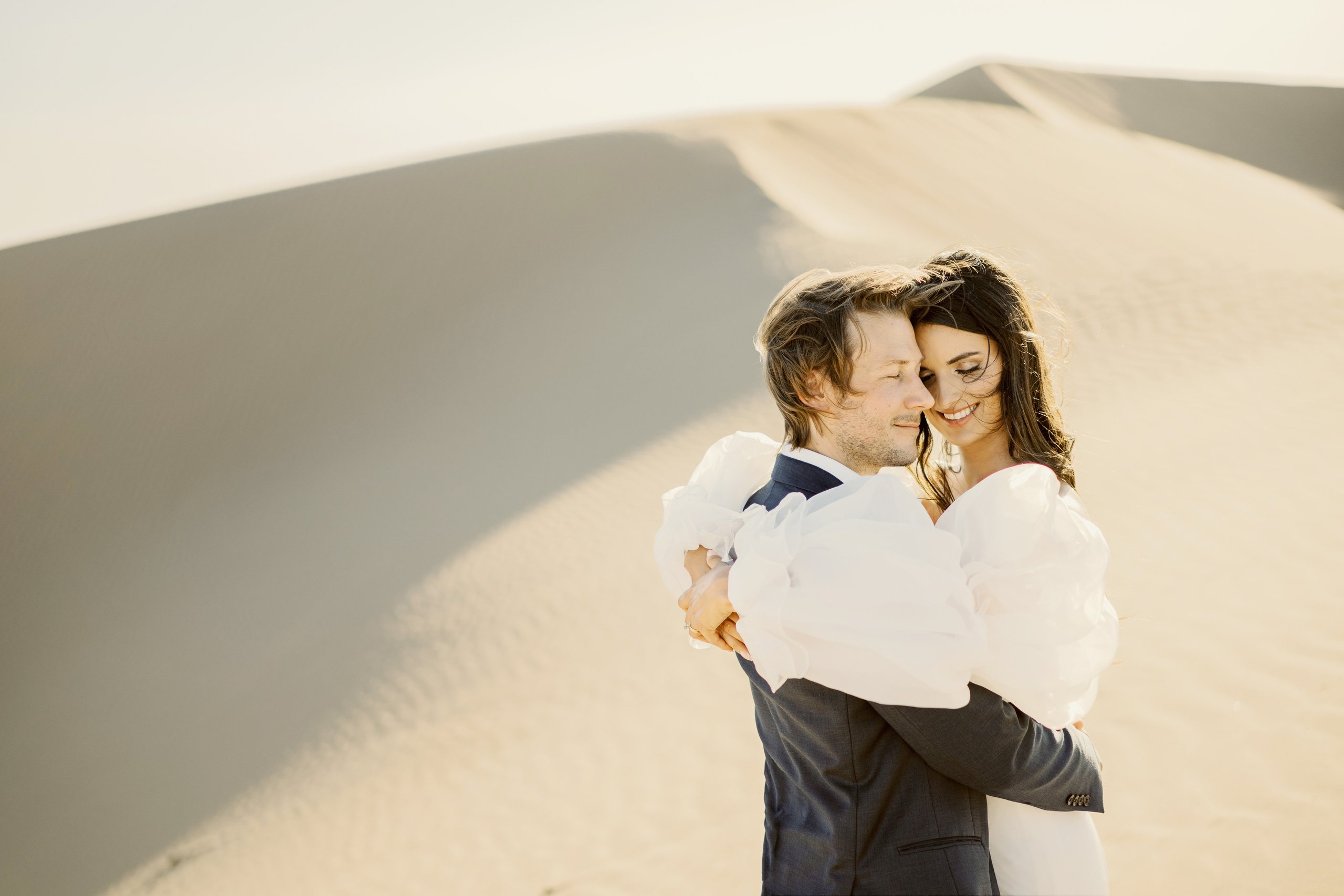 Elopement in a desert. Wedding Photography & Videography Team in California, Los Angeles, San Francisco, San Diego and Travel