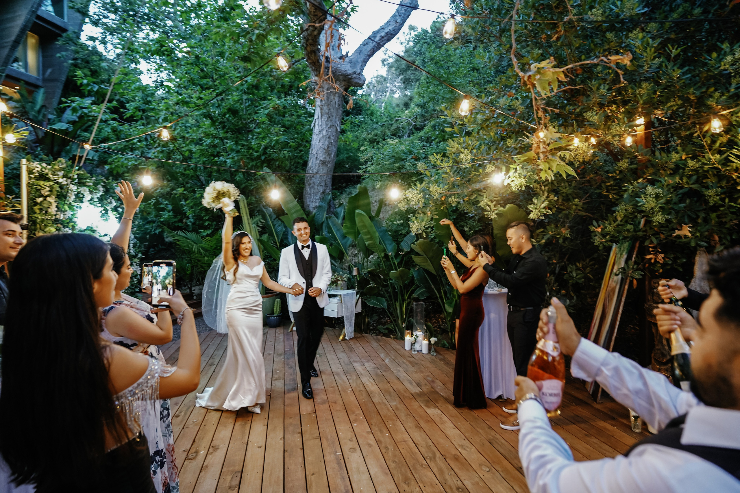 Wedding at the Hollywood Sign Venue, Los Angeles, California. Wedding Photography & Videography Team in California, Los Angeles, San Francisco, San Diego and Travel