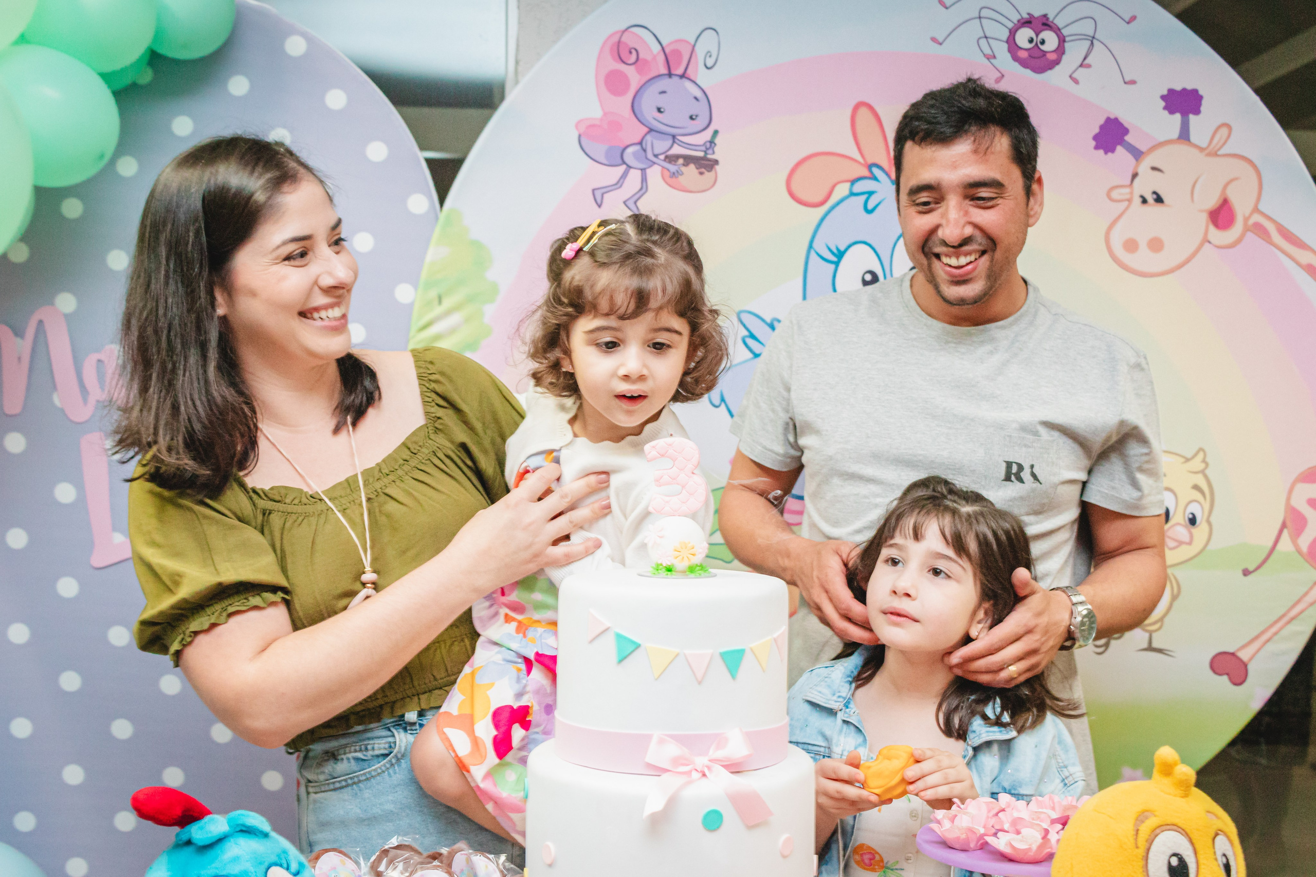 Maria Luiza — Aniversário 3 anos. Principal