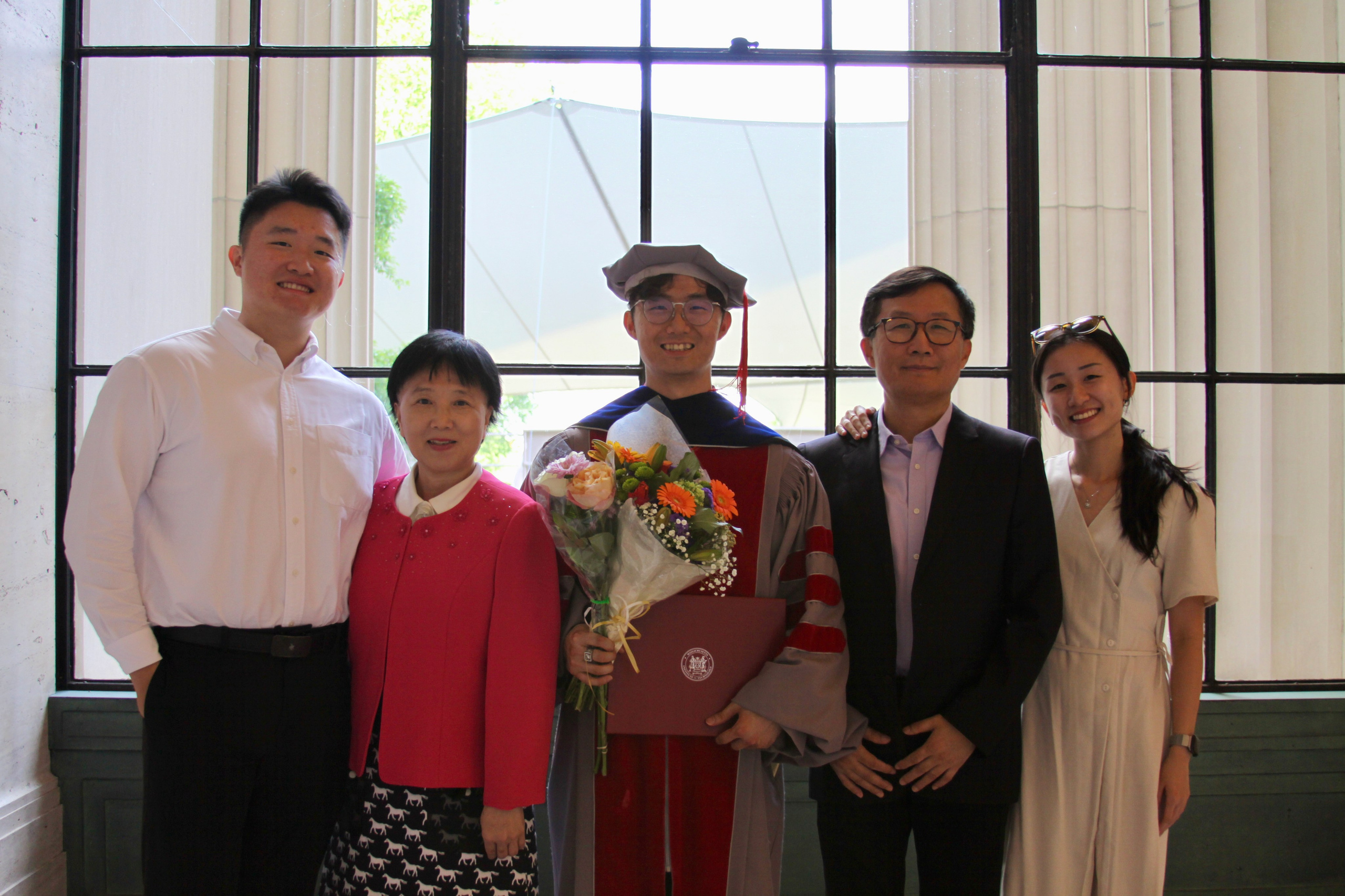 PhD graduation with Elton. Kelly Sang, graduation and portrait photographer in Boston