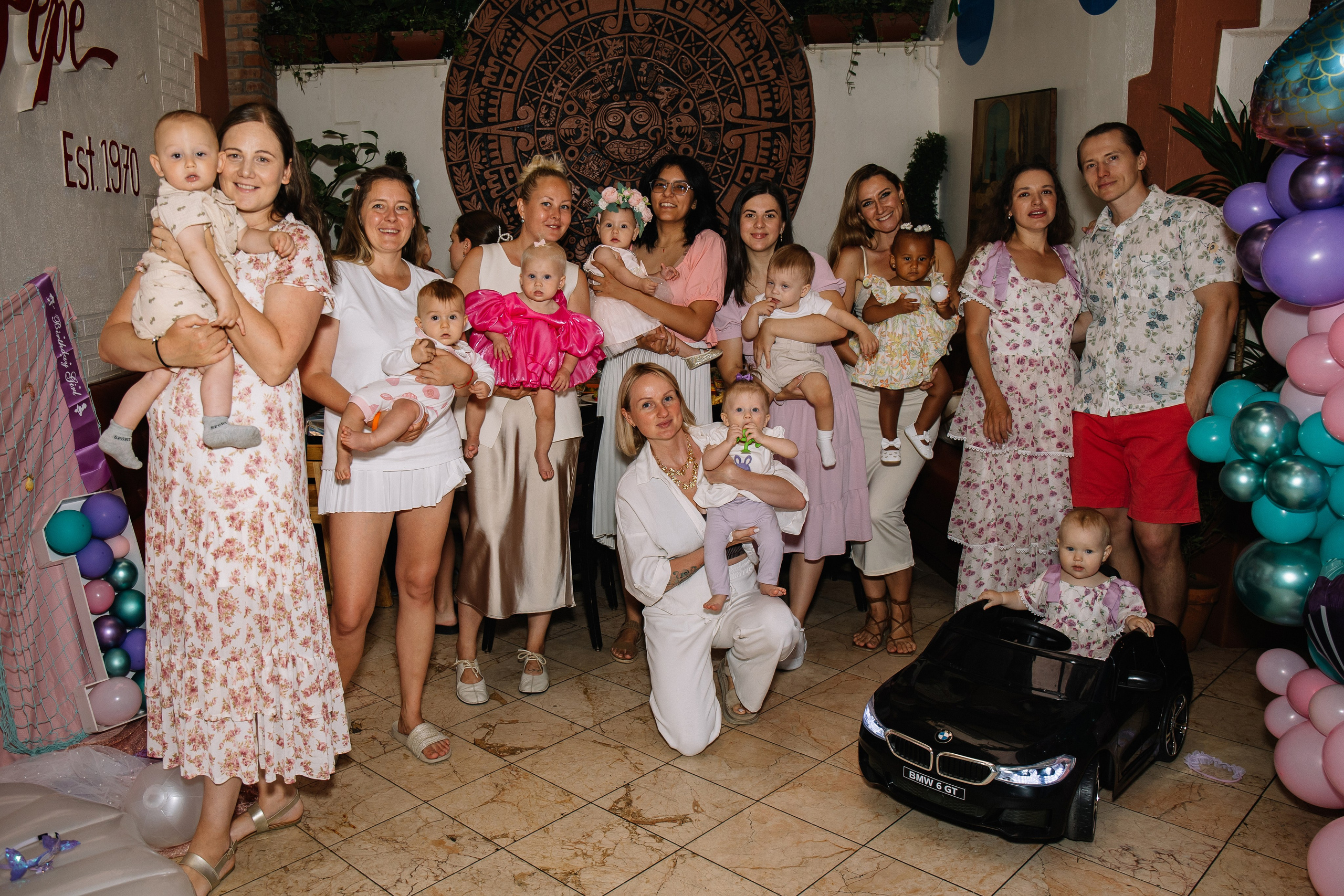 Baby Birthday Party. Photographer NYC