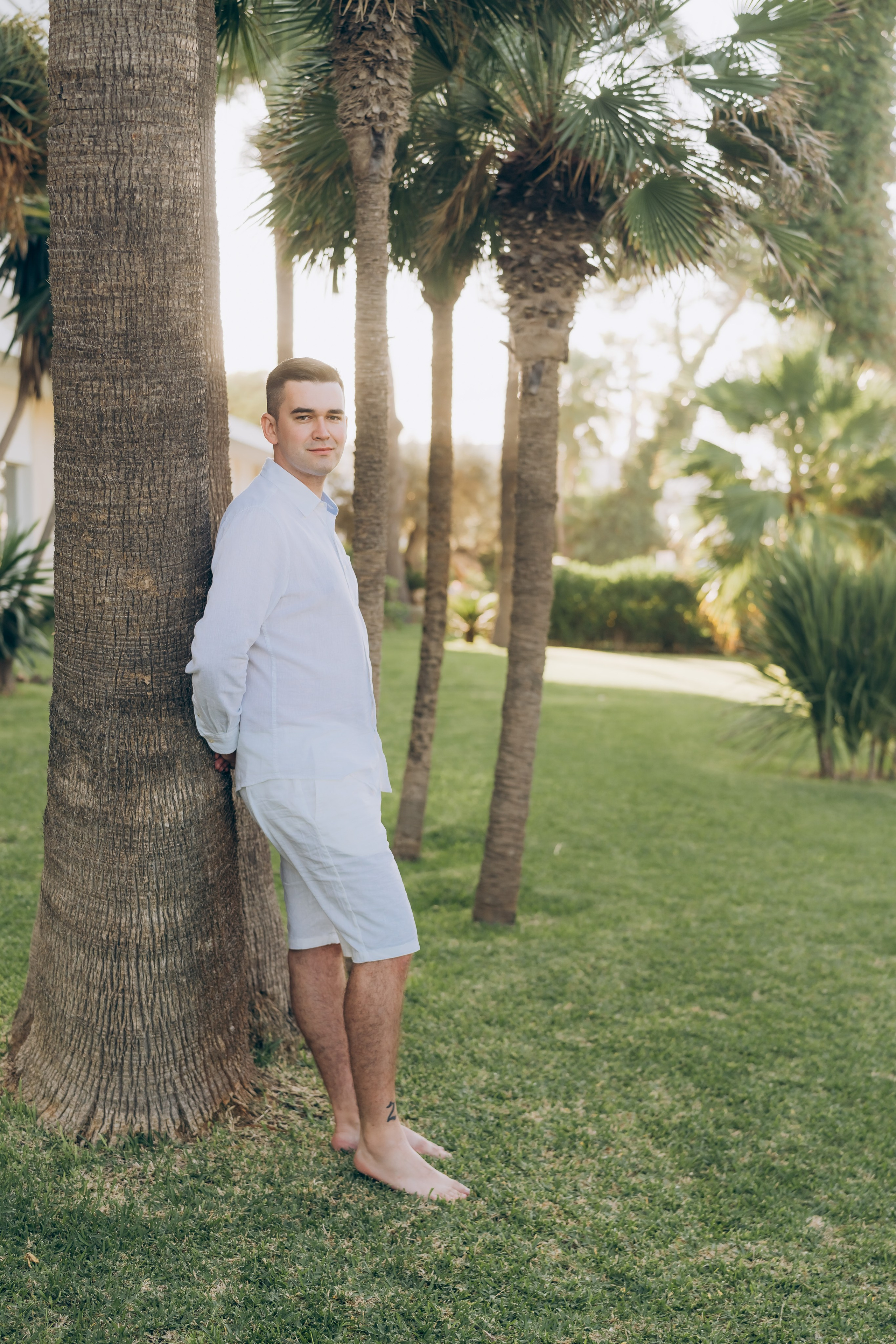 Sophisticated Tanya with her daughter and husband. Фотограф у Пальма де Майорка