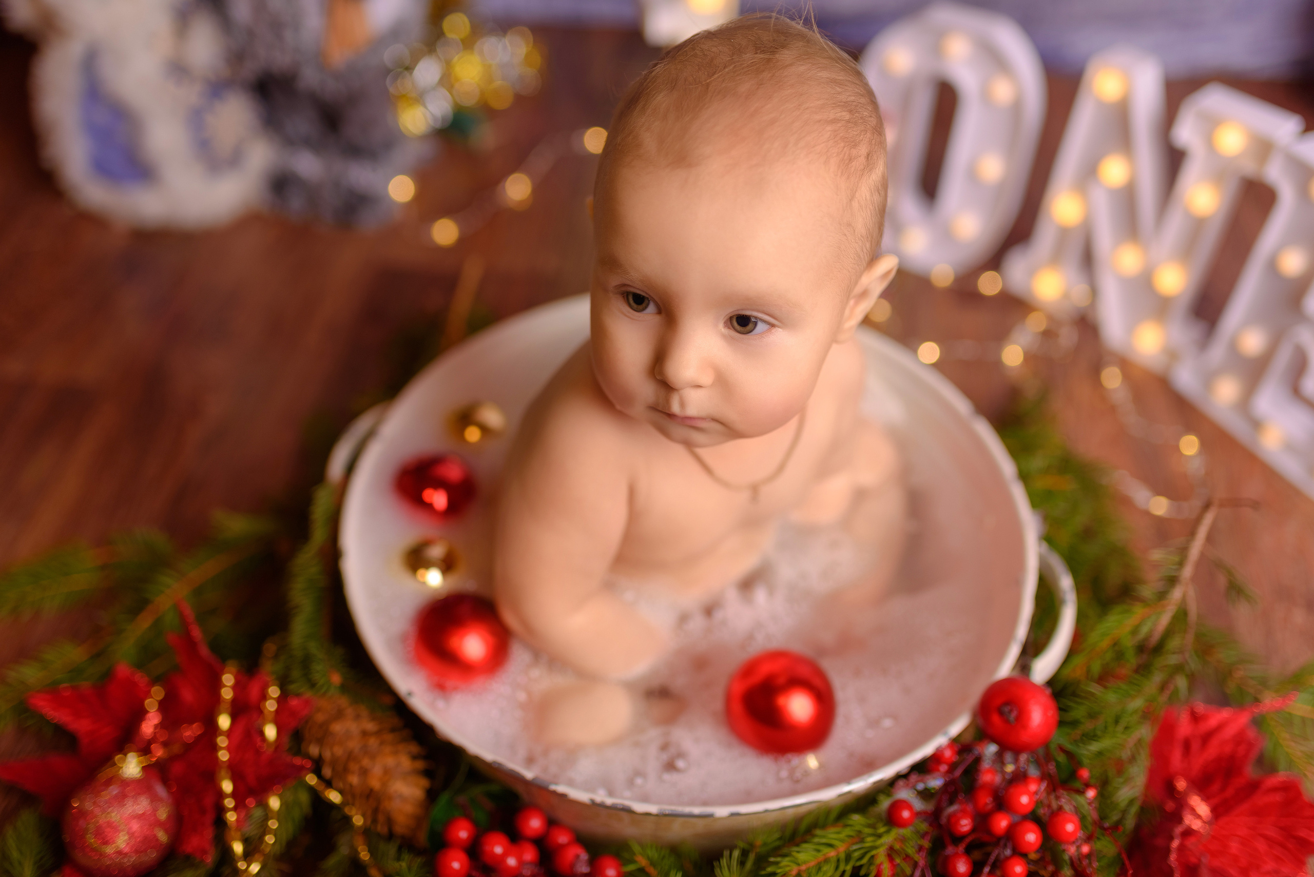 Годовасие. Семейный фотограф и фотограф новорожденных в Вильнюсе Ирина Беленкевич