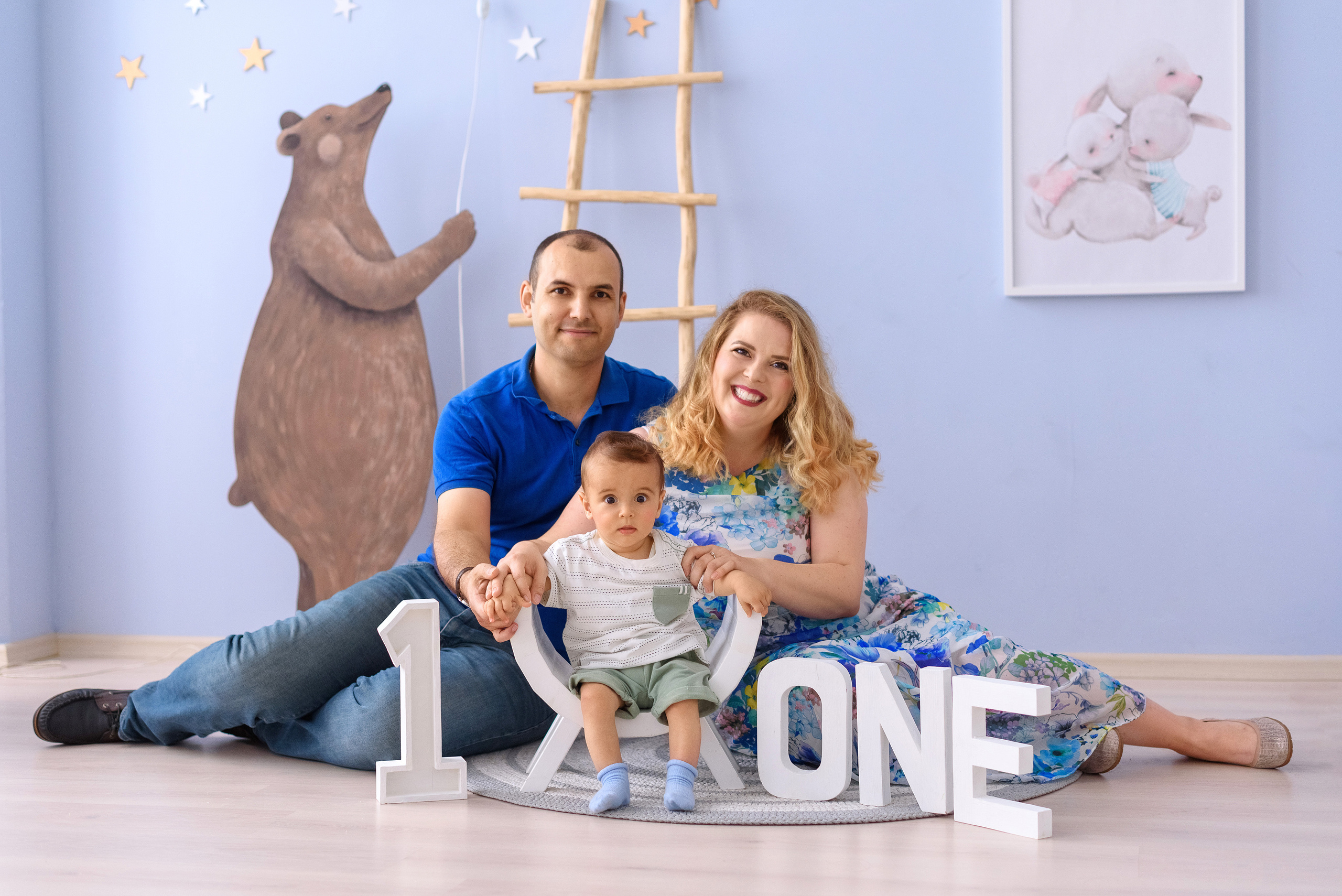 Годовасие. Семейный фотограф и фотограф новорожденных в Вильнюсе Ирина Беленкевич