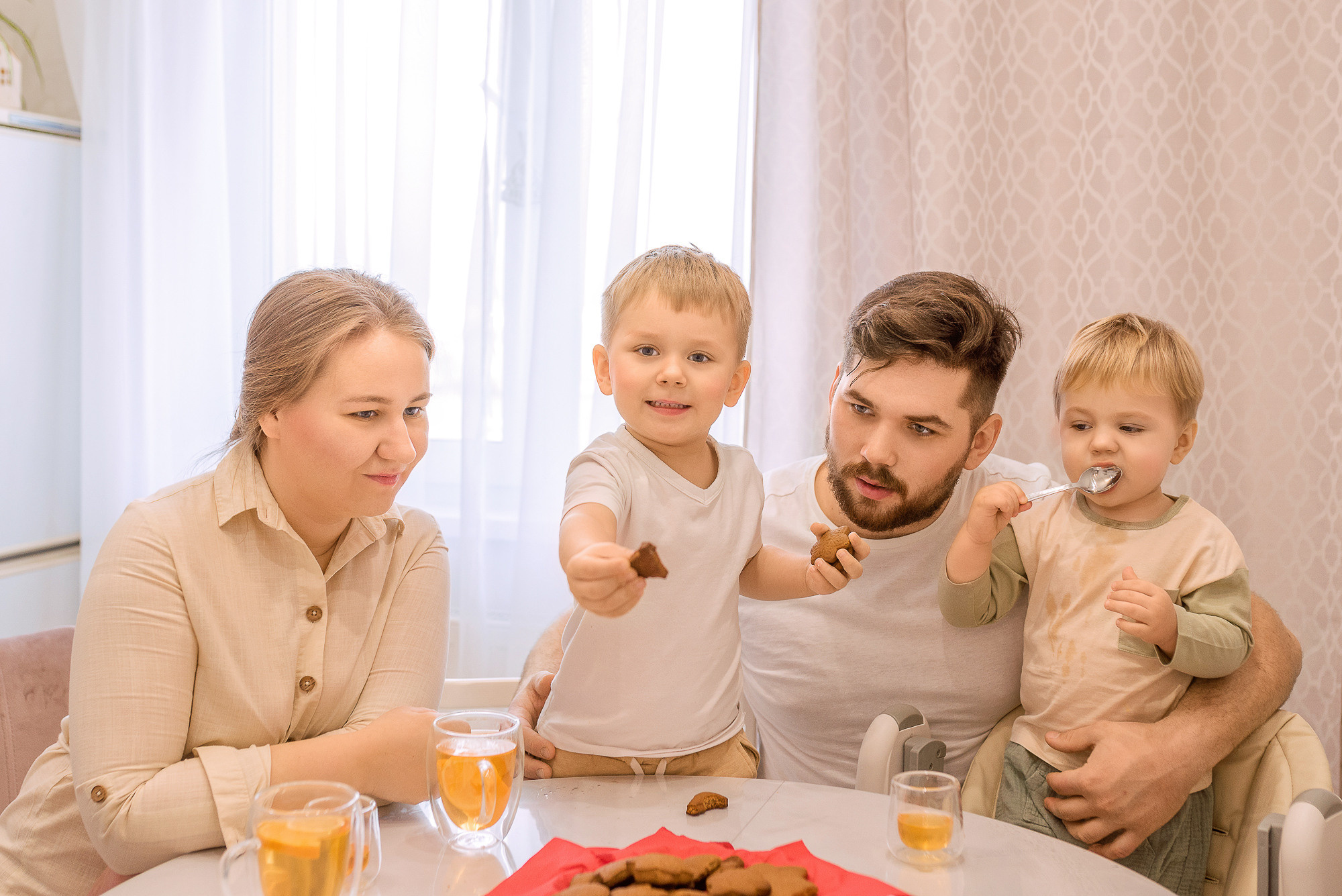 Семьи. Семейный фотограф и фотограф новорожденных в Вильнюсе Ирина Беленкевич