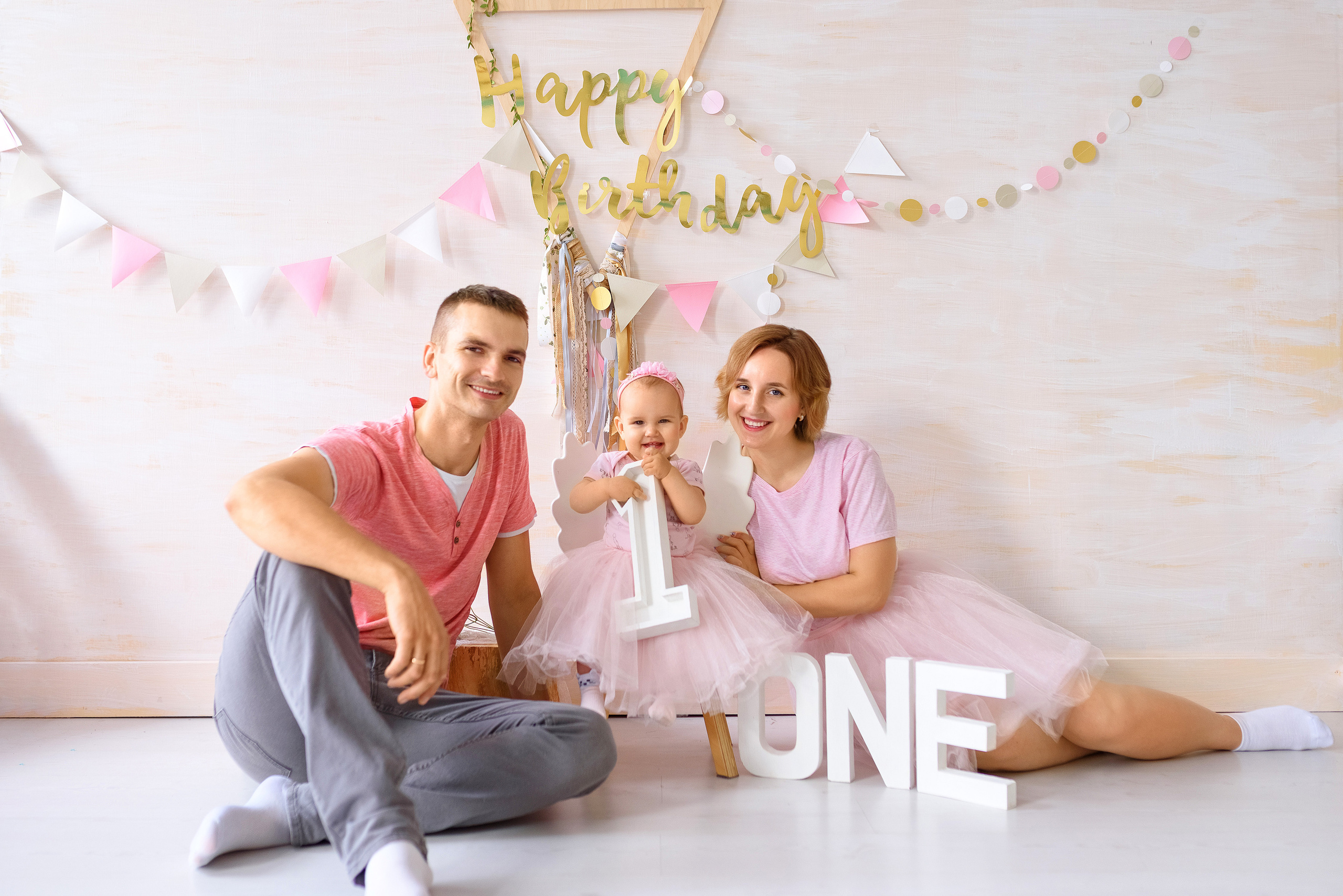 Годовасие. Семейный фотограф и фотограф новорожденных в Вильнюсе Ирина Беленкевич