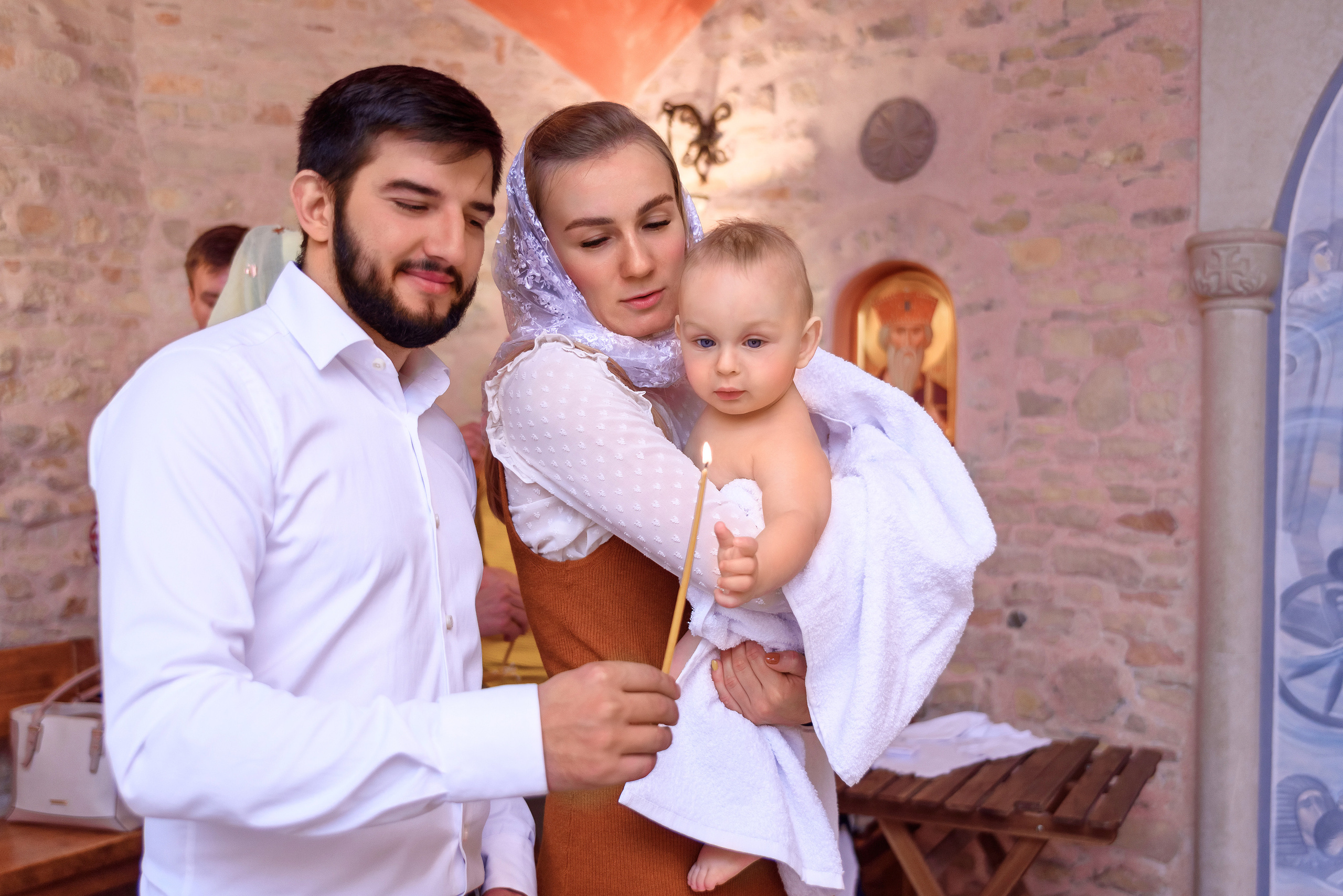 Крещение (Венчание). Семейный фотограф и фотограф новорожденных в Вильнюсе Ирина Беленкевич