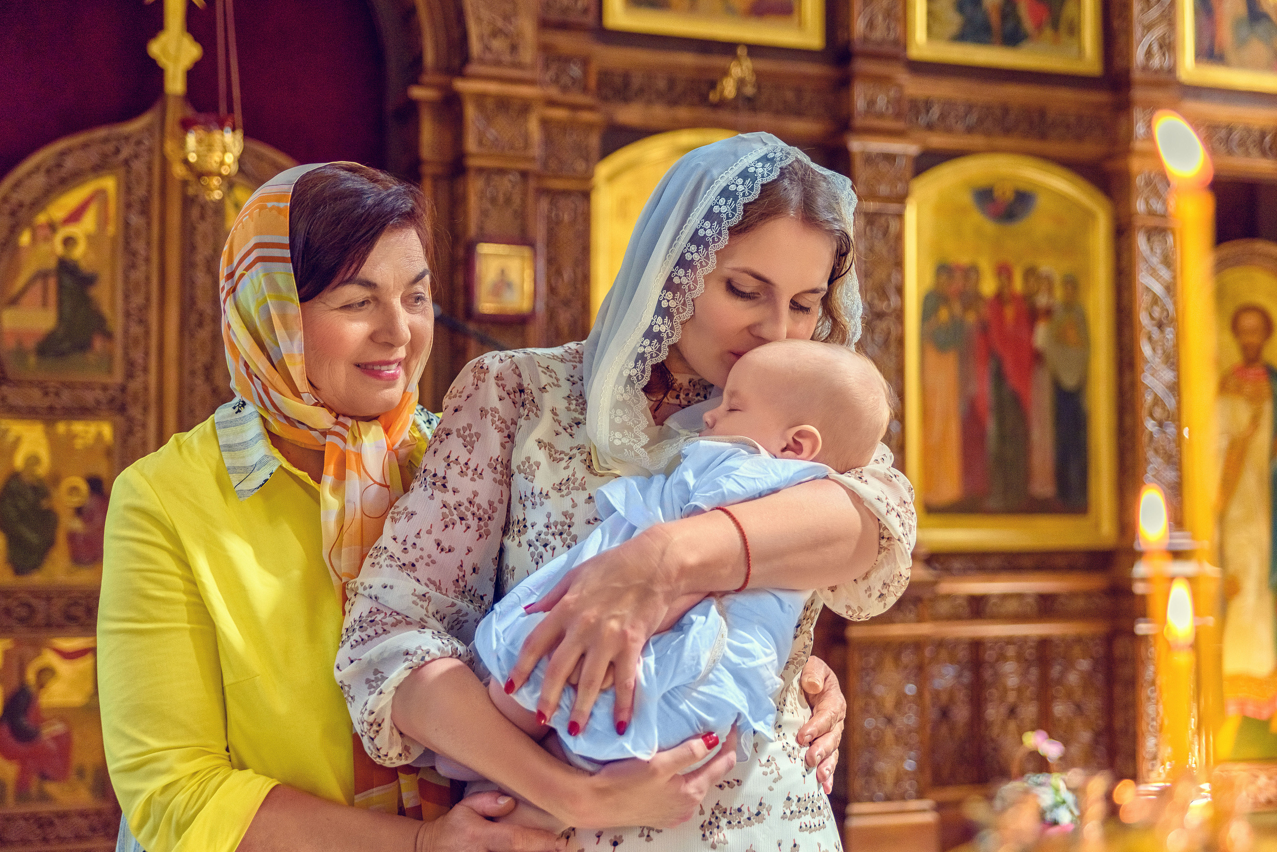 Крещение (Венчание). Семейный фотограф и фотограф новорожденных в Вильнюсе Ирина Беленкевич