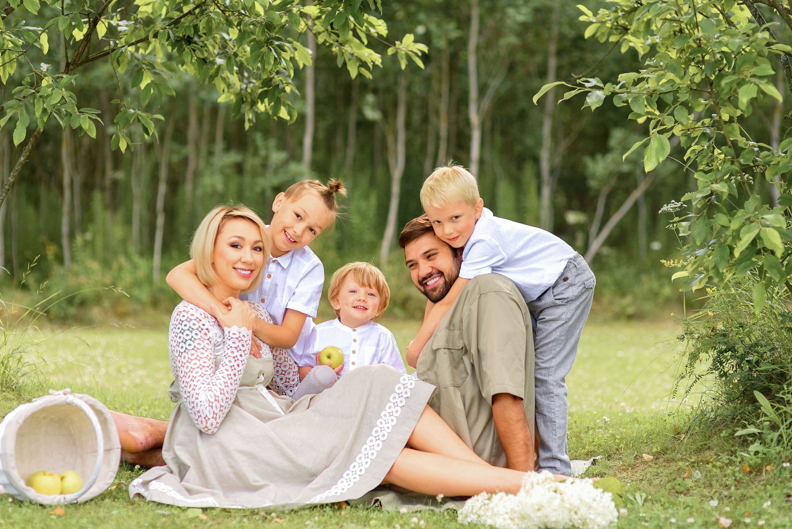 Семьи. Семейный фотограф и фотограф новорожденных в Вильнюсе Ирина Беленкевич