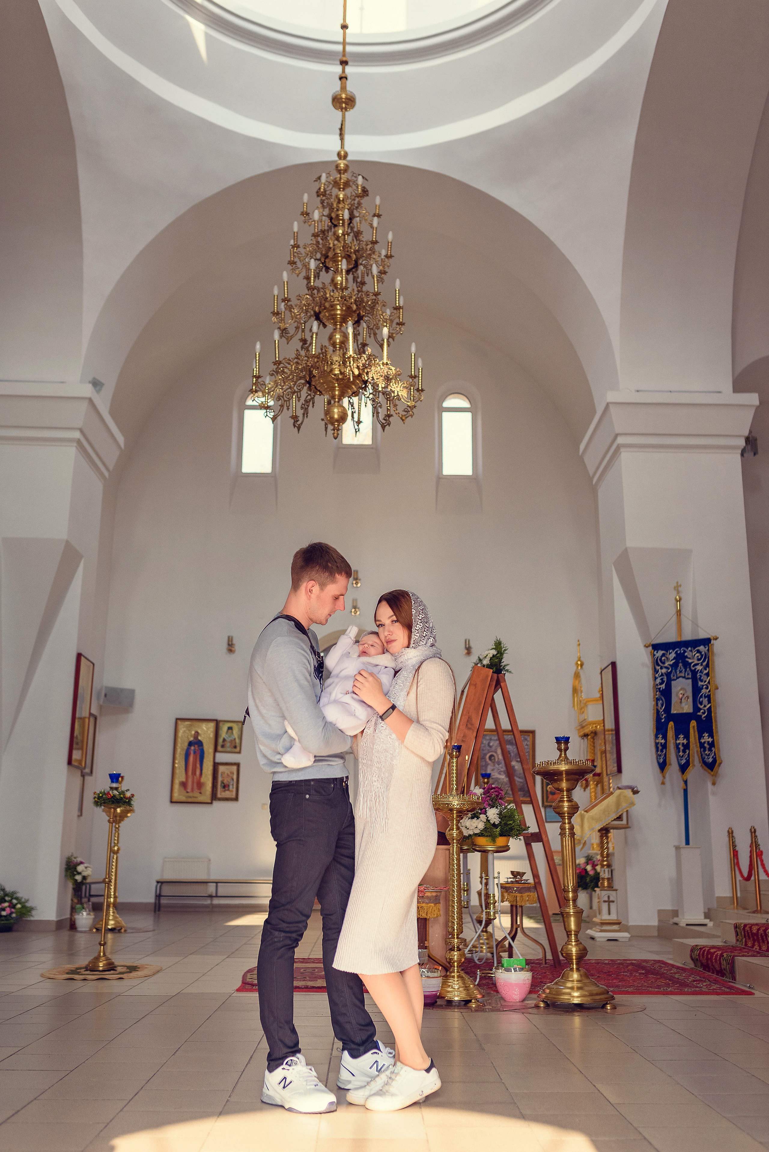 Крещение (Венчание). Семейный фотограф и фотограф новорожденных в Вильнюсе Ирина Беленкевич