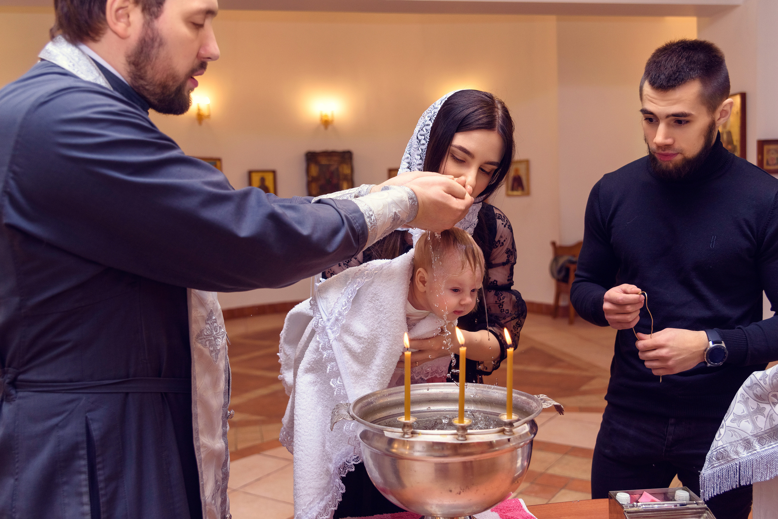 Крещение (Венчание). Семейный фотограф и фотограф новорожденных в Вильнюсе Ирина Беленкевич