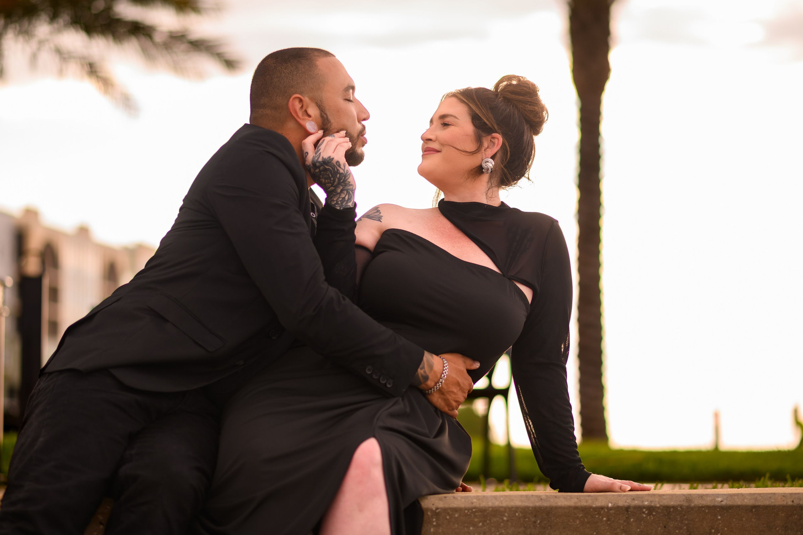Engagement Session — Downtown Sanford, Florida,