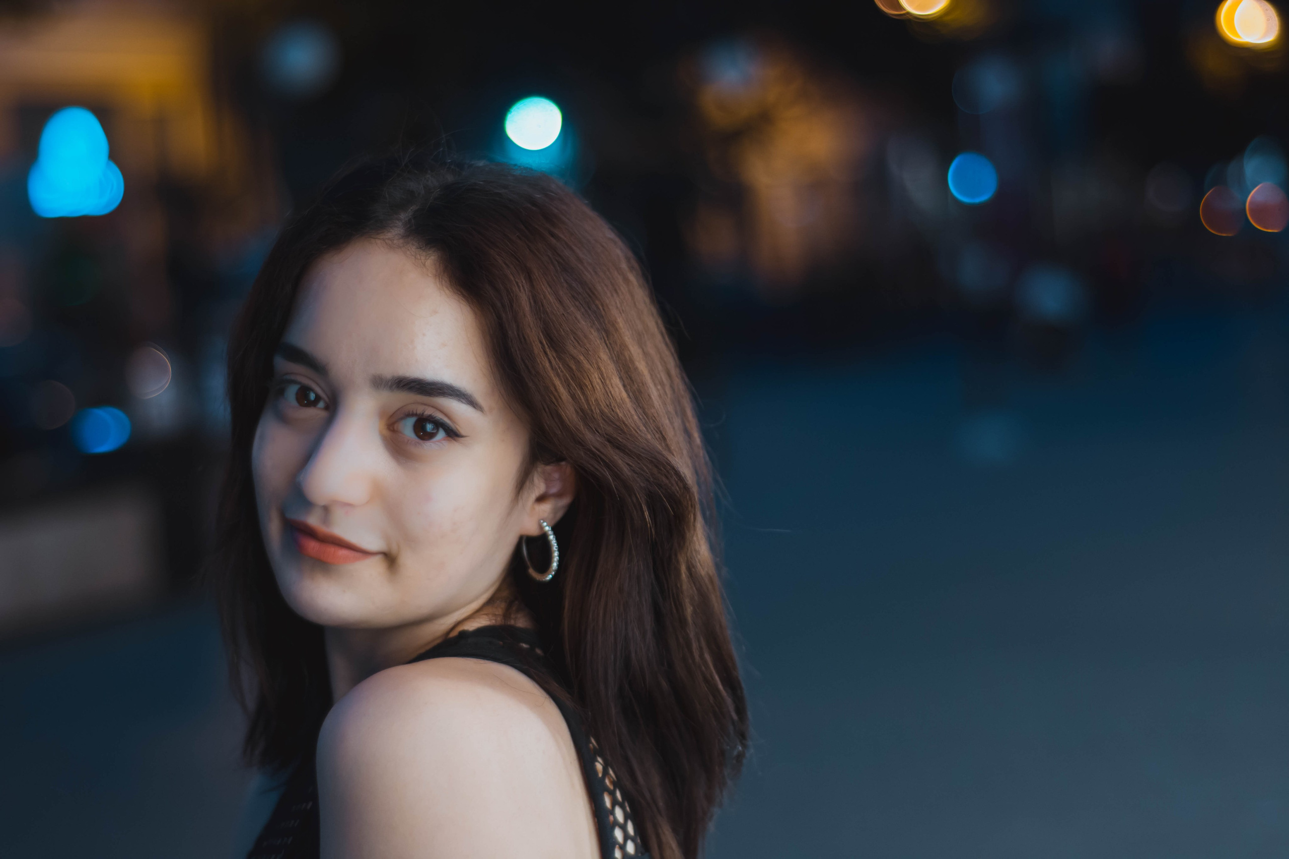 Lana axşam çəkilişi. Fotoqraf Vəli Məmmədov