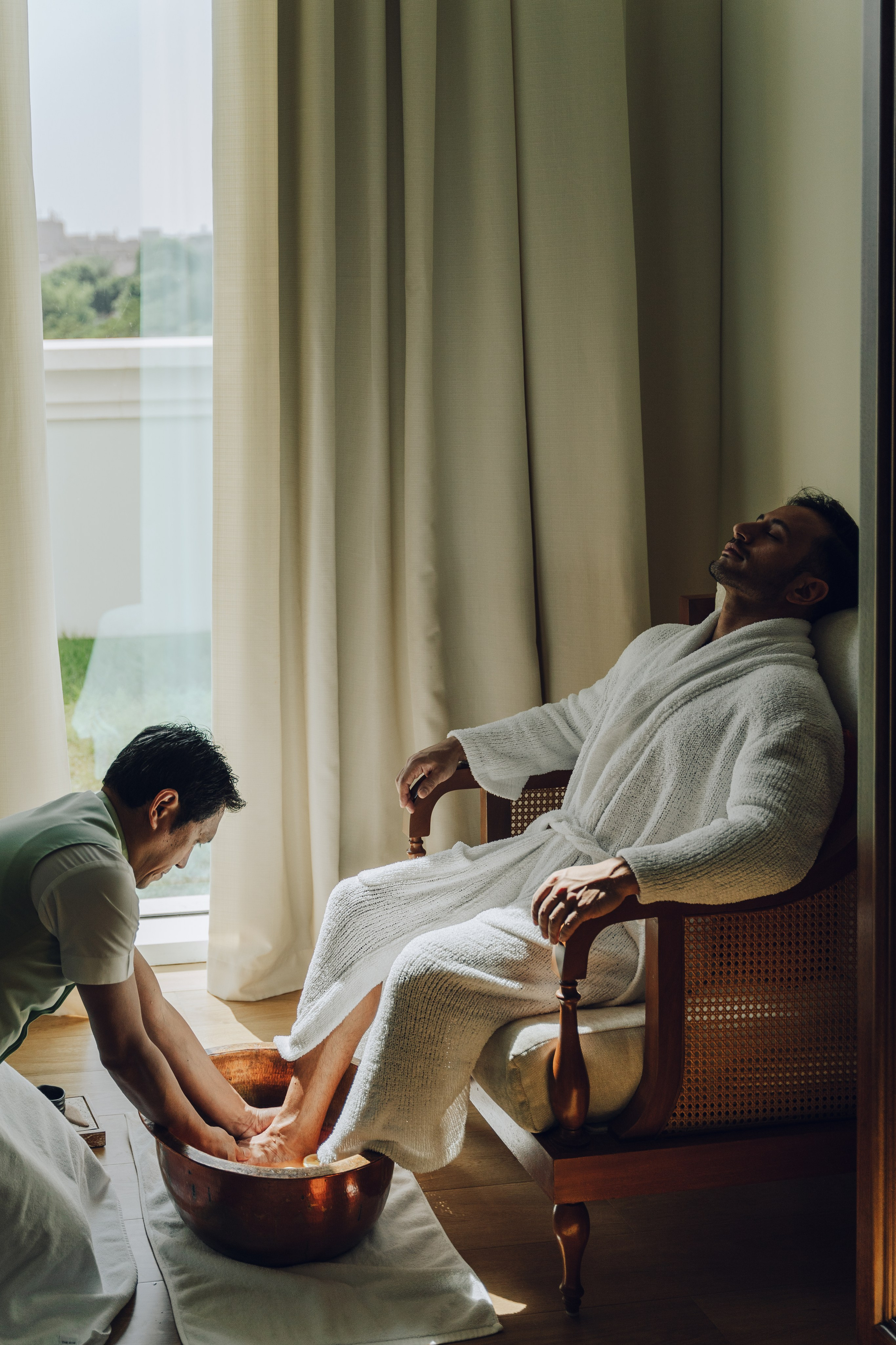 The Chedi, Qatar. Editorial photographer Yuliya Drazdovich