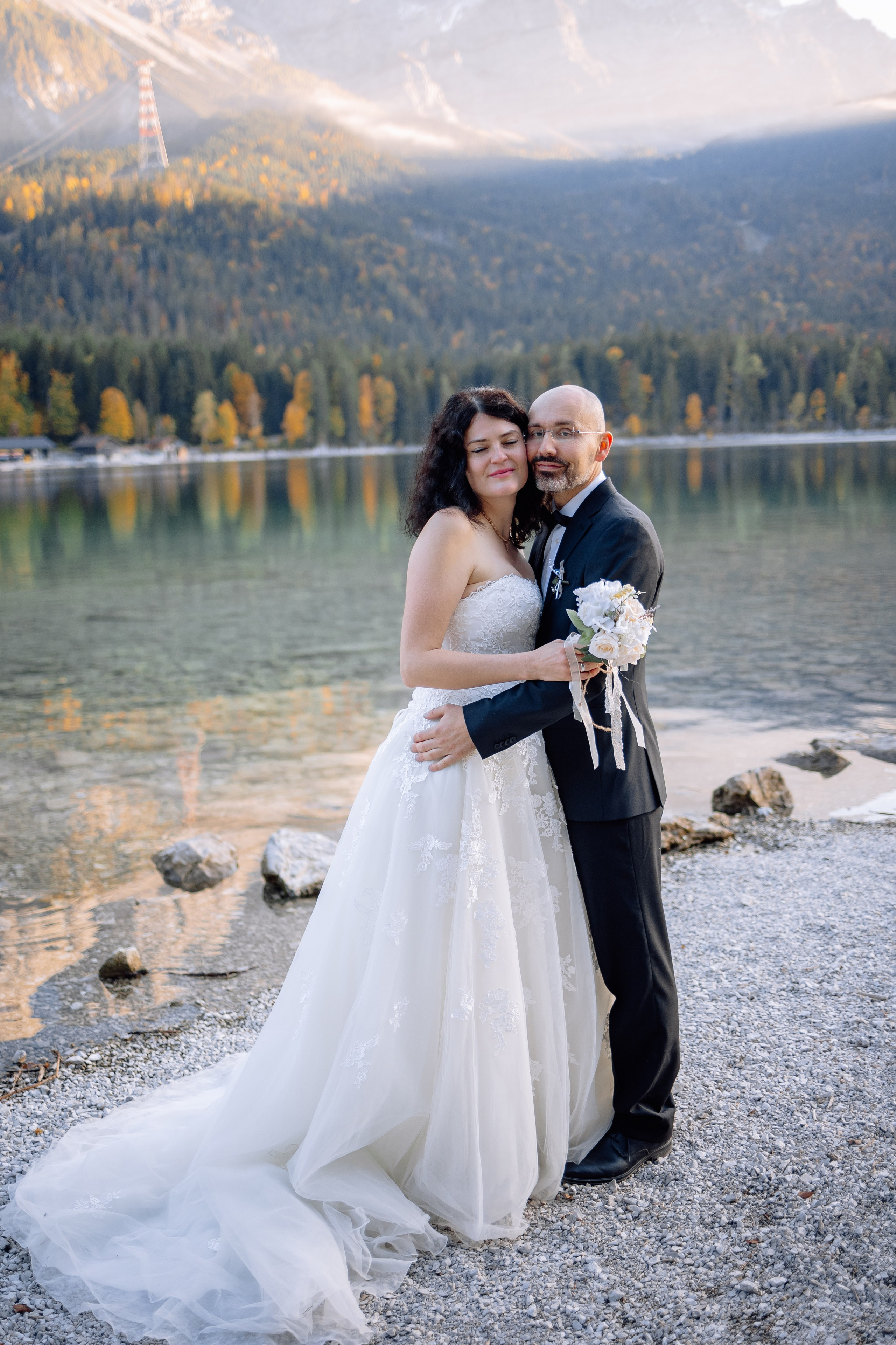 Eibsee. Hochzeitsfotograf München Taufe Familienfotograf Tanja Mauke