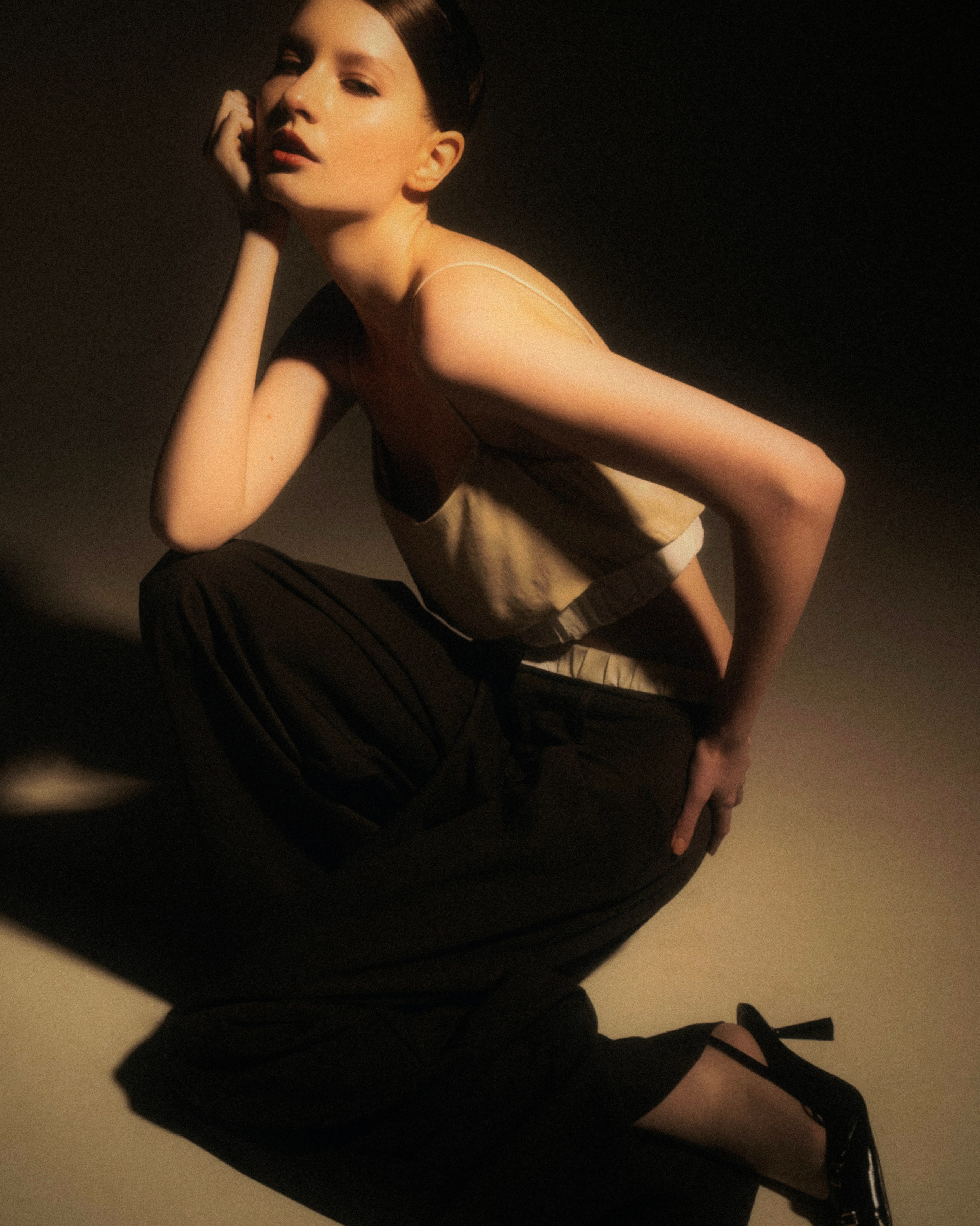 Personal shooting. Stylist