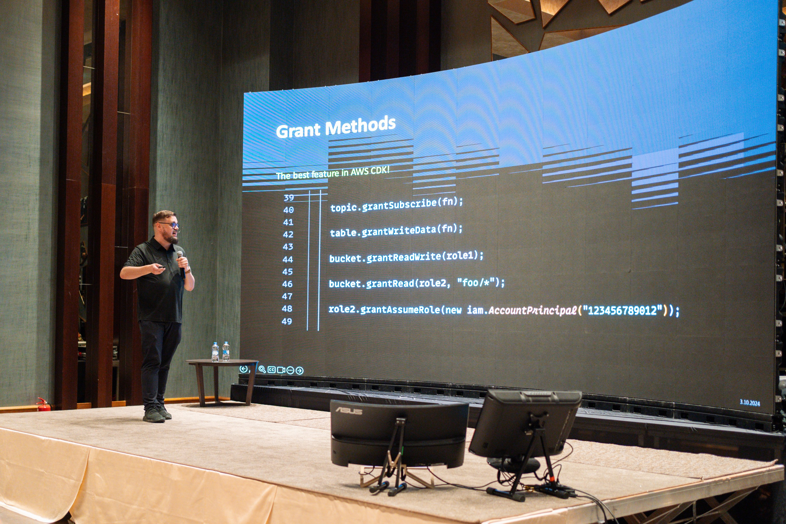 AWS Community Day Romania 2024. Cozac Cristian Photographer