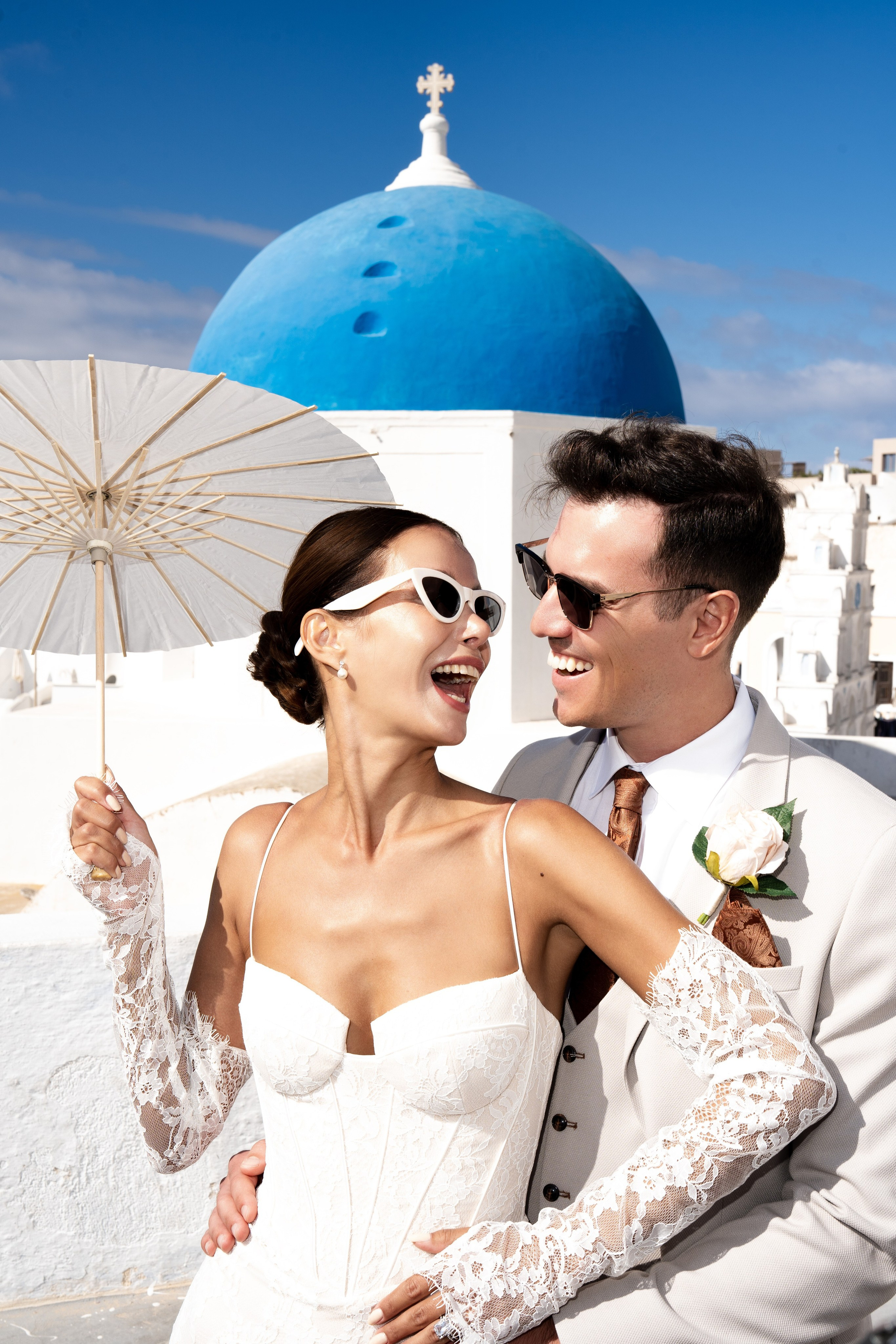 A&N: Santorini. SL Wedding Photo: ponadczasowa fotografia ślubna | Wrocław & Europa