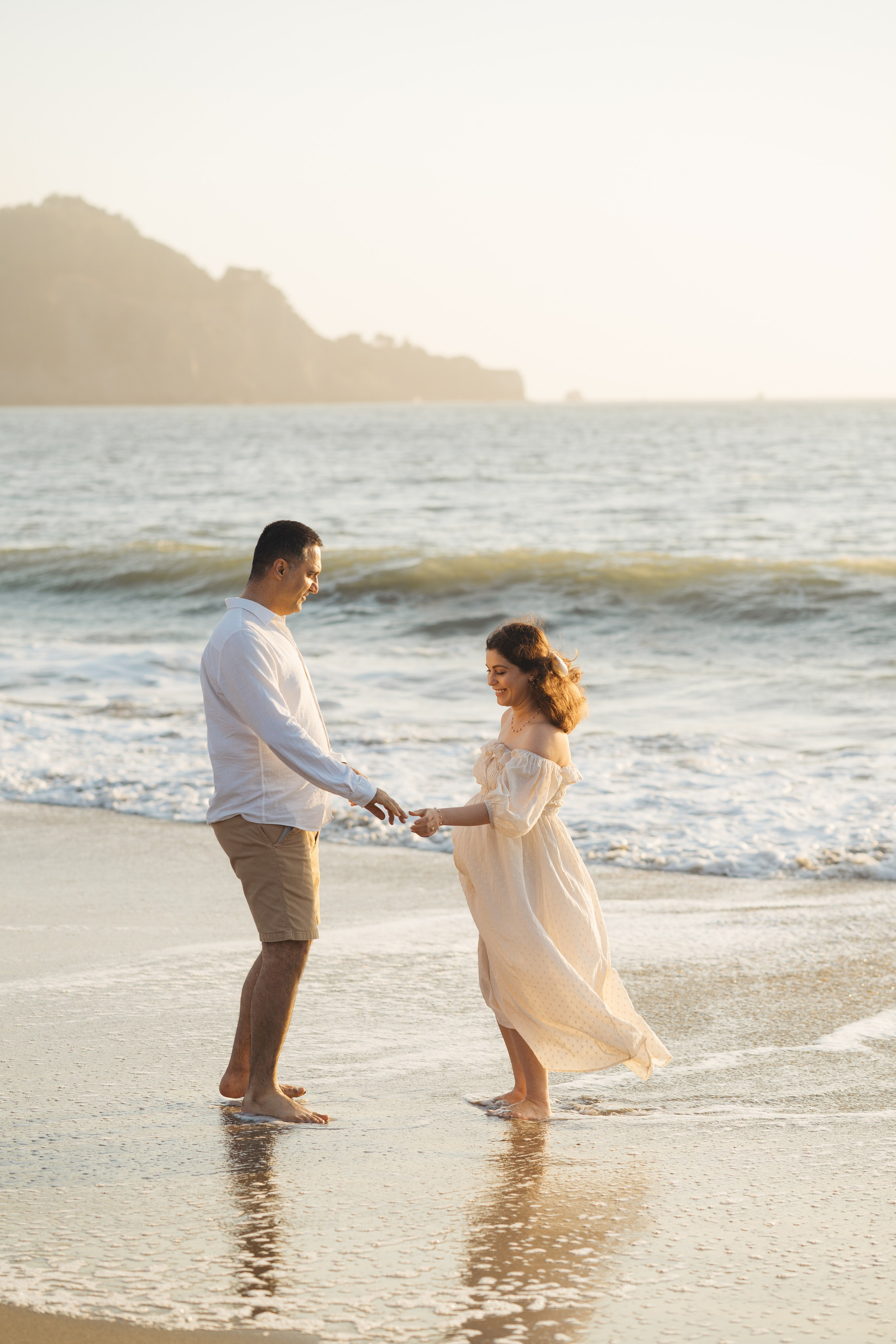 Niloo Maternity Session at Baker Beach. Soulo Photography | San Francisco Bay Area Based Photographer