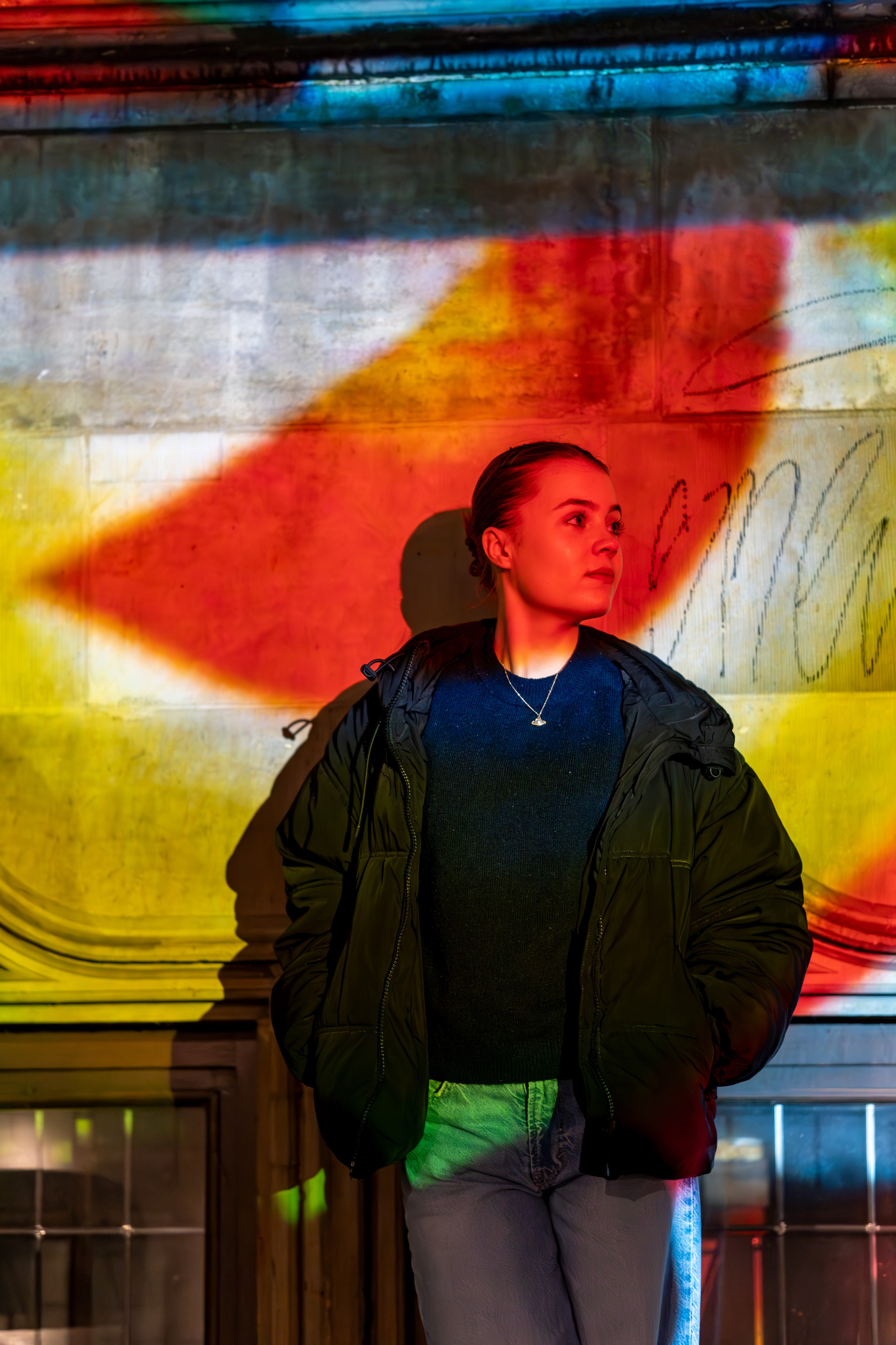 Throwback #2 / Bremen City Lights w/ Lena (January 2024). URBANSTREETFILES.ART