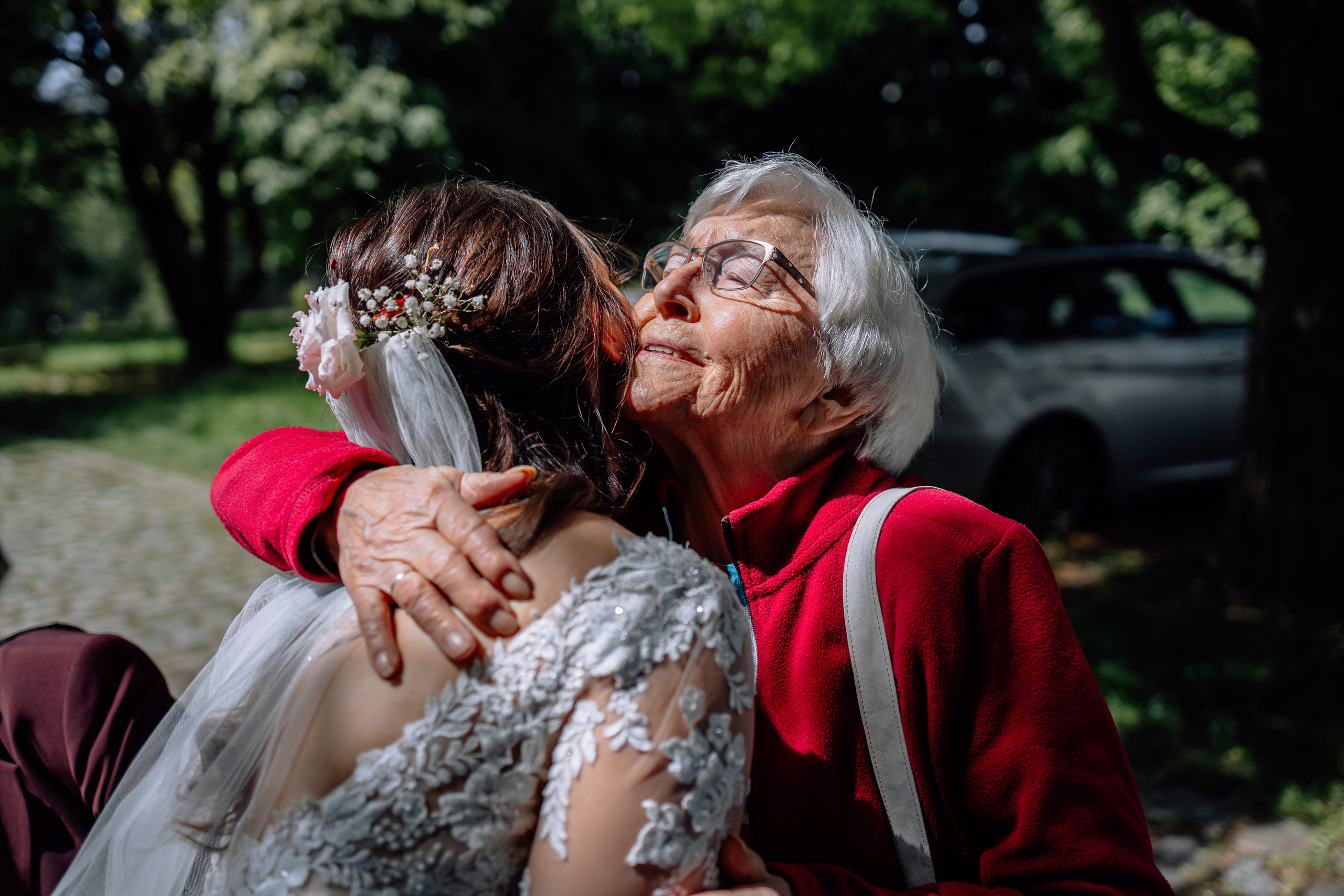 Trauung und Taufe: Heilig-Kreuz-Kirche. Hochzeitsfotograf München Taufe Familienfotograf Tanja Mauke