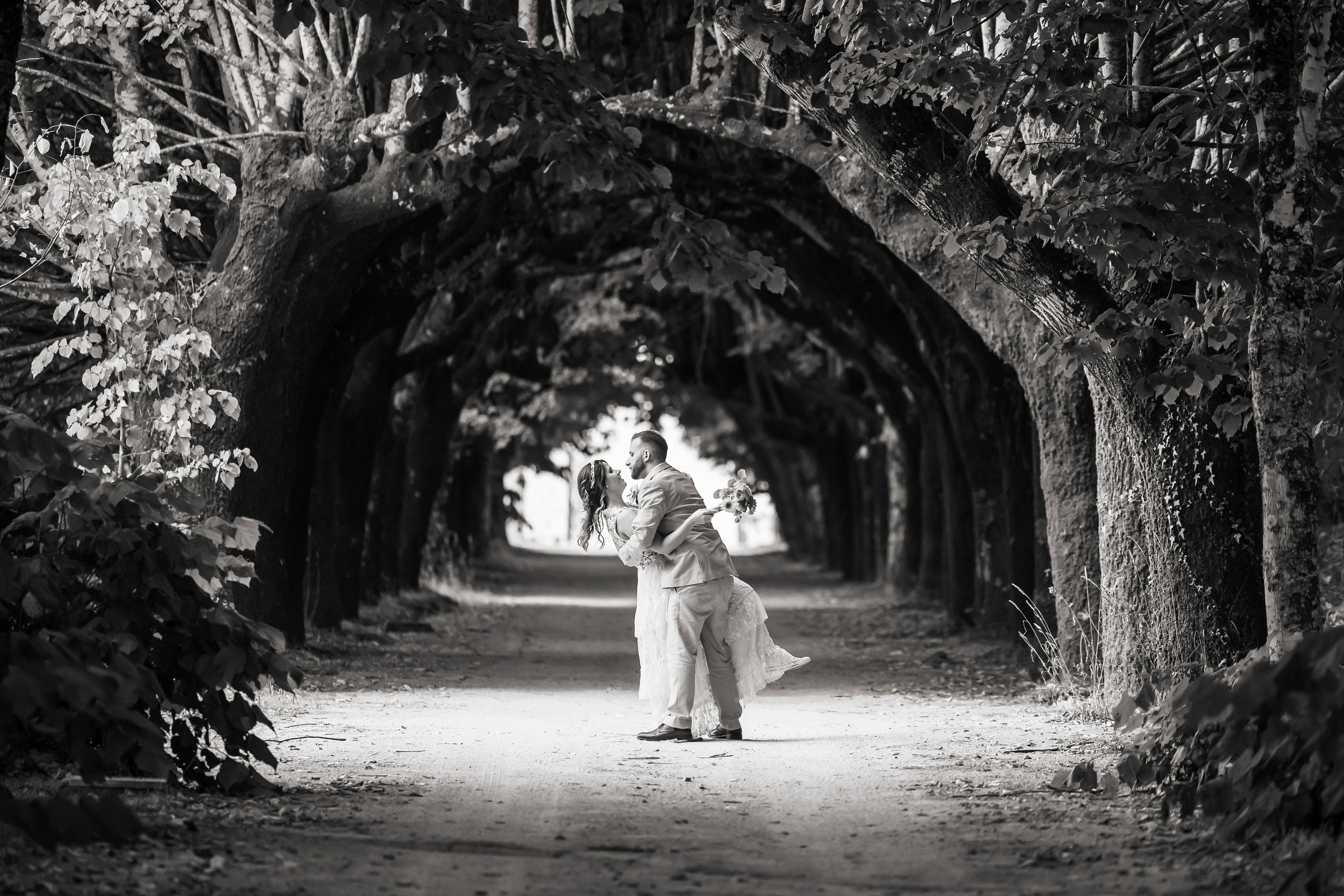 Karen and Pedro. Hfm photo+art
