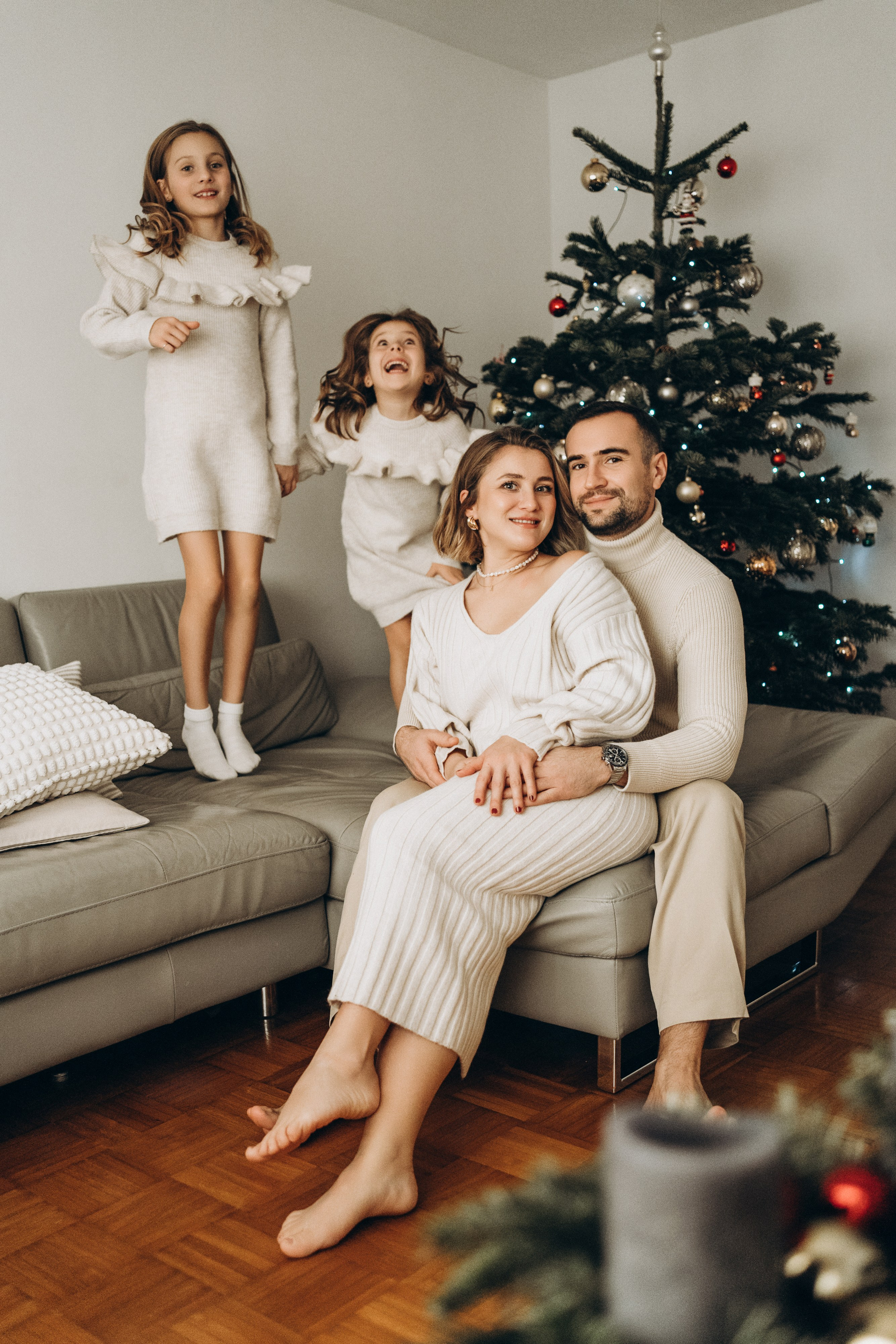Familienshooting Weihnachten. Fotoshooting in Nürnberg und Fürth
