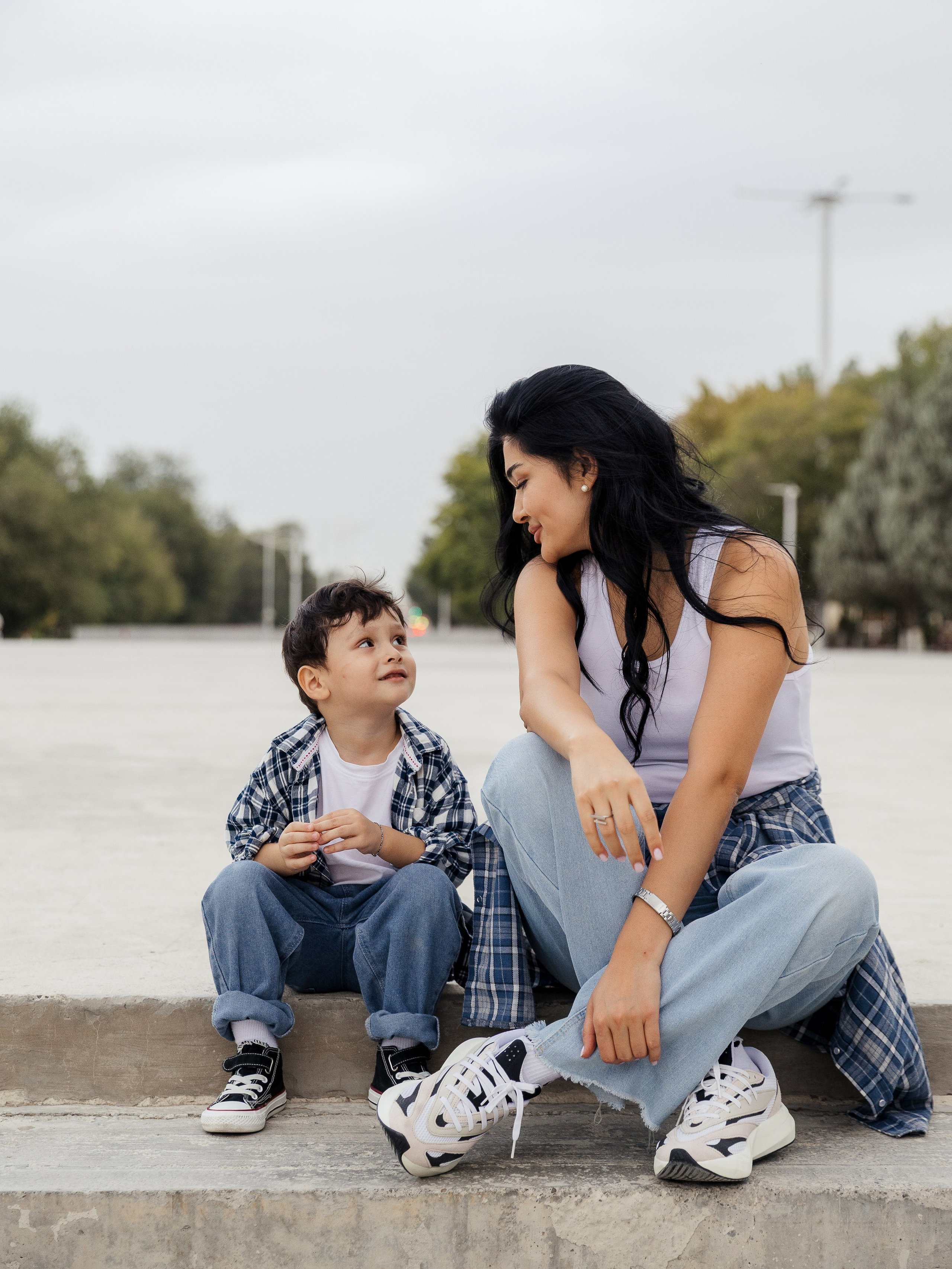 Mom and Her Little Boy. Family and wedding photographer in Bangkok, Thailand