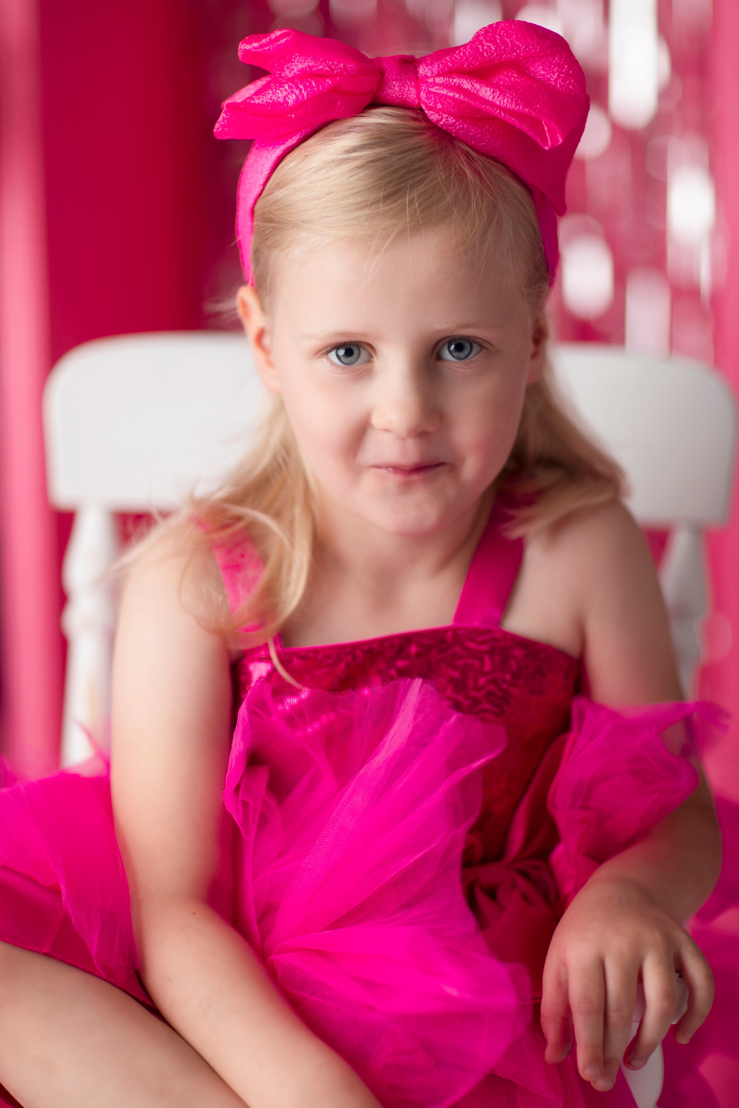 Mini-fotografering i Barbie-stil för flickor från 1 till 6 år. Axlundphotography.se