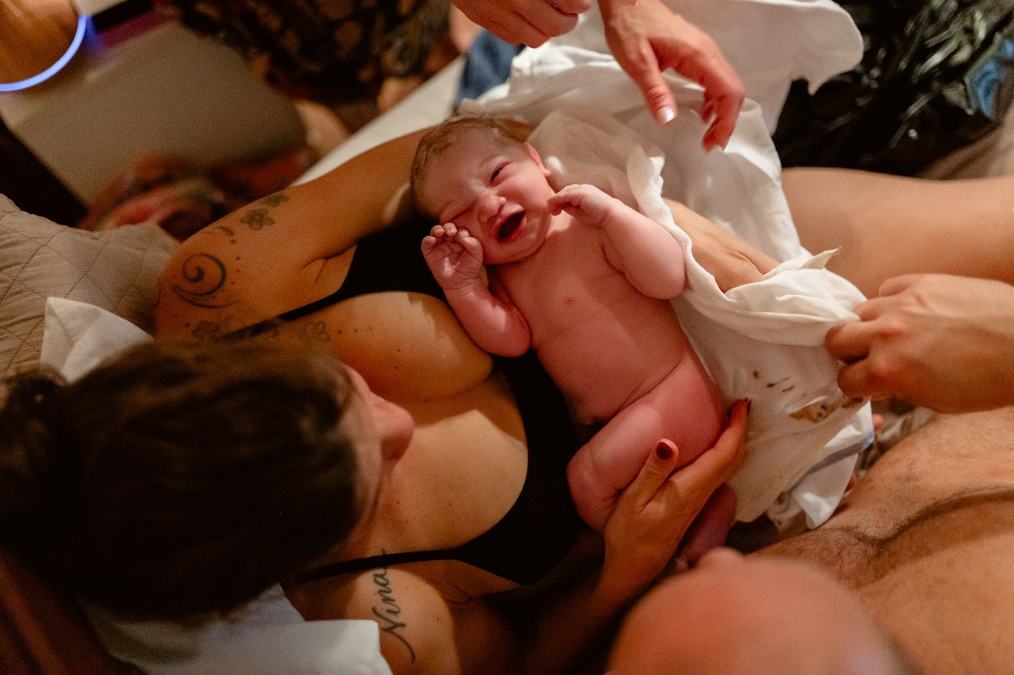 Nascer Beatriz. Água Carmim Fotografia