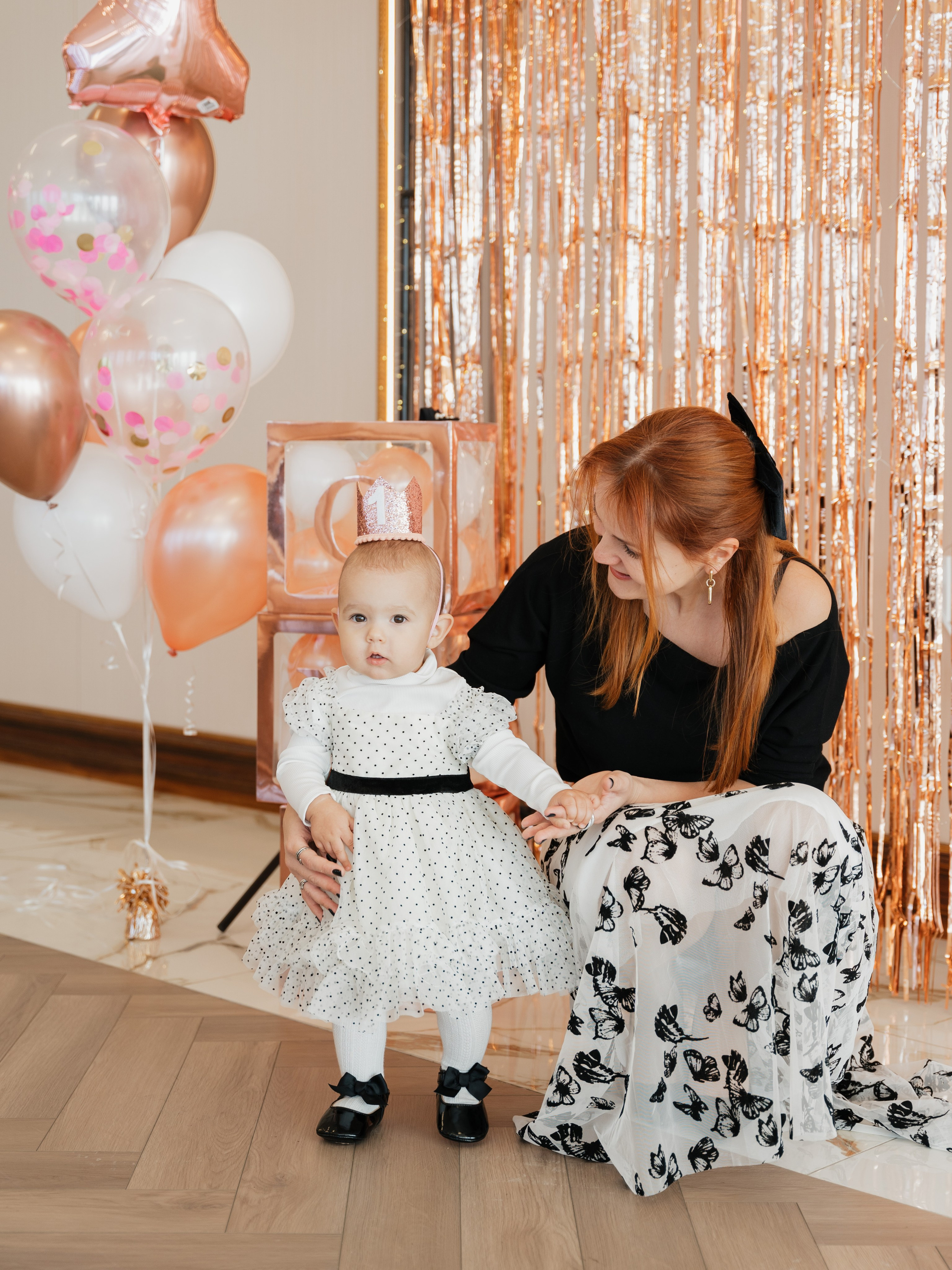 First birthday photoshoot Emily
