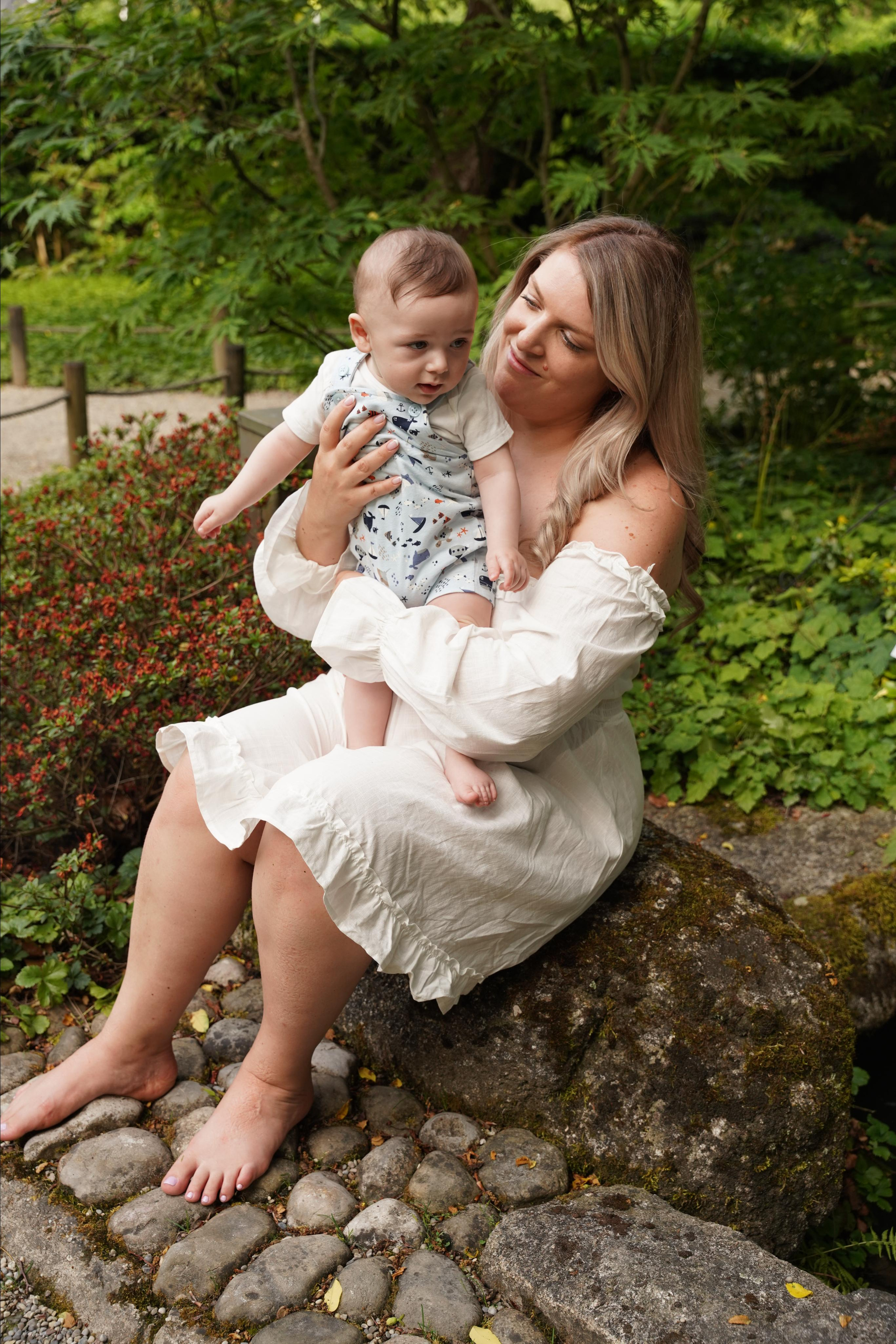 Botanischer Garten. Neugeborenenfotografin und Retoucher in Augsburg Nastassia Schneider