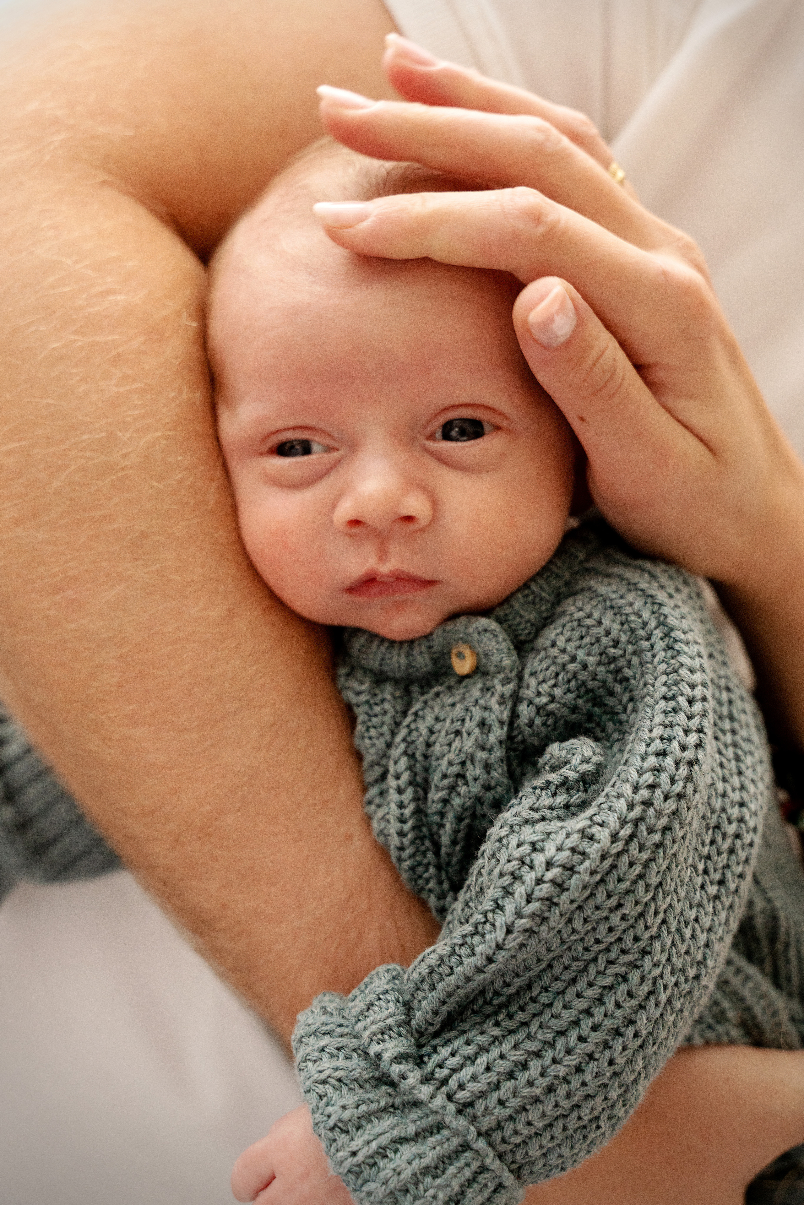 Im Studio. Neugeborenenfotografin und Retoucher in Augsburg Nastassia Schneider