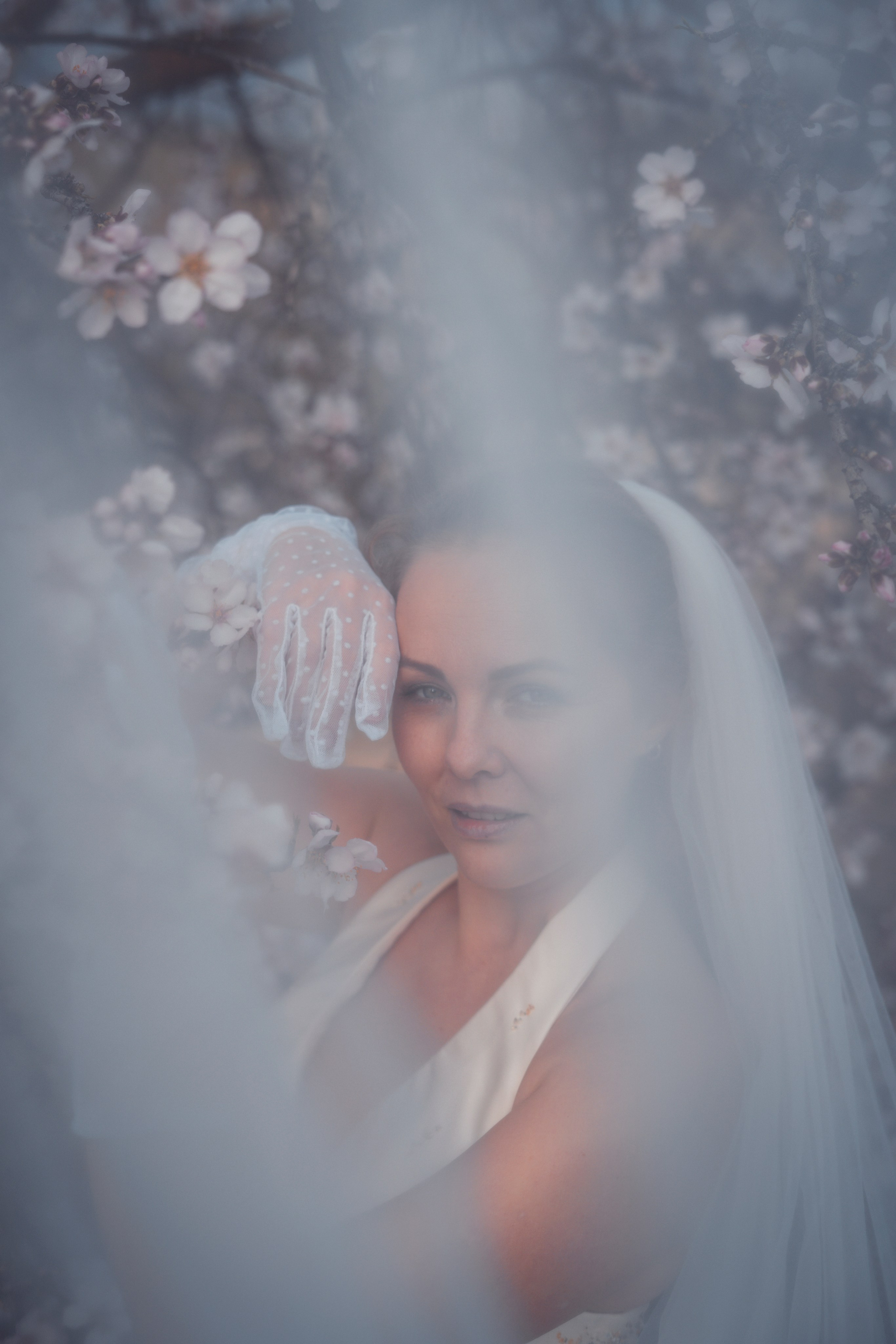 Свадебная прогулка в цветущем миндале. Анастасия Благова — Твой фотограф в Малаге 🇪🇸