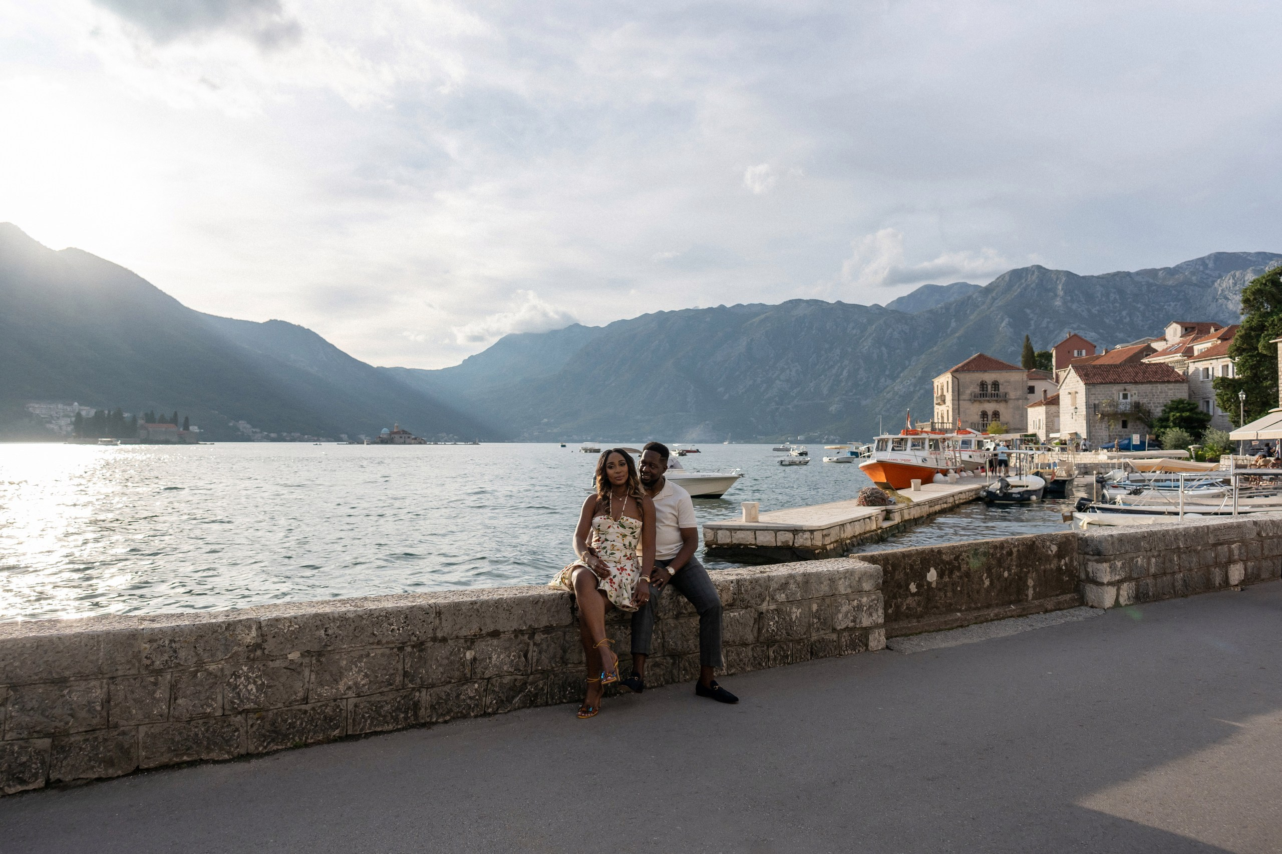 Boat tour from One&Only for the photoshoot