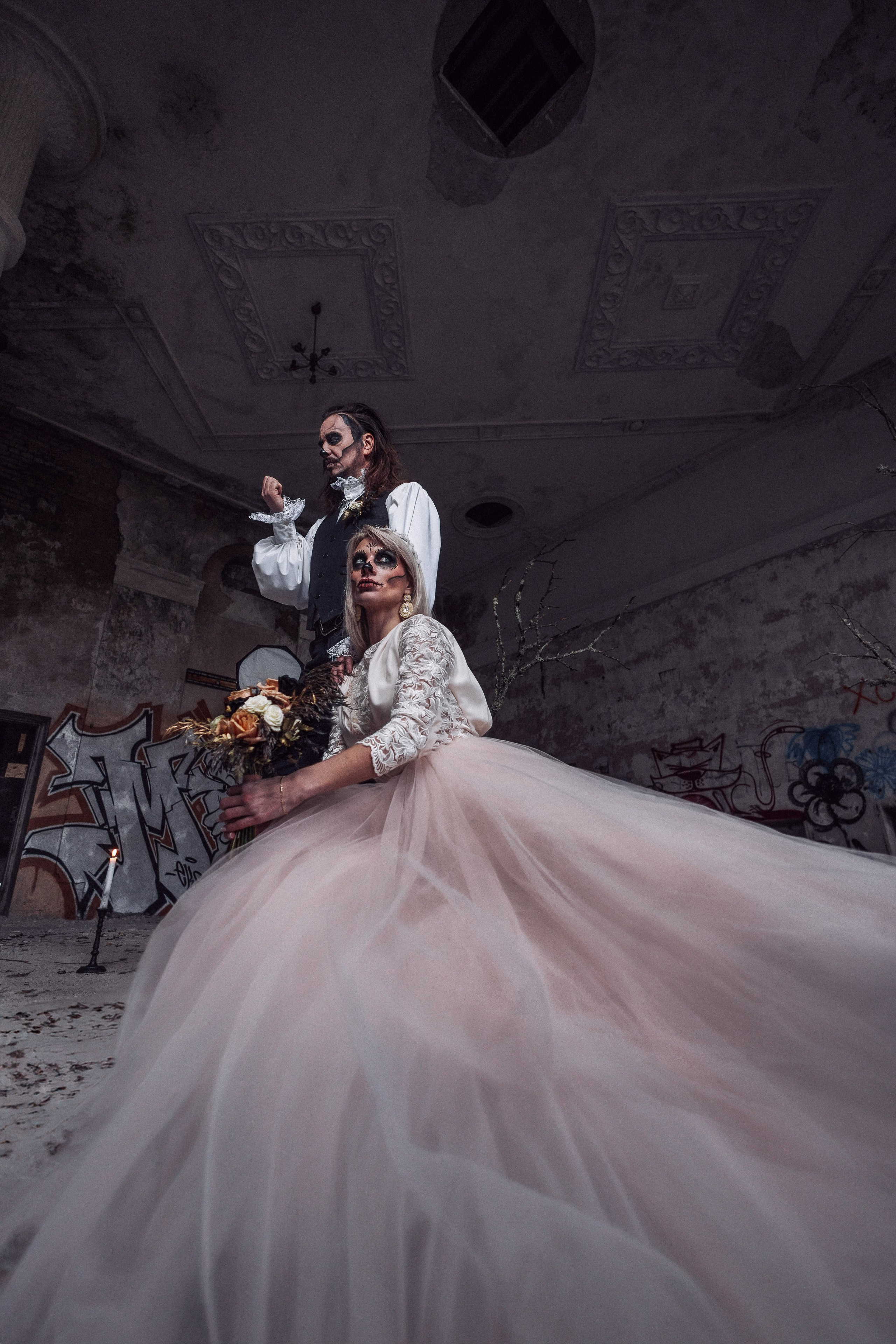 Couple Halloween 22.10.2023. Portree- ja perefotograaf Anton Hansen Tallinnas, Eestis