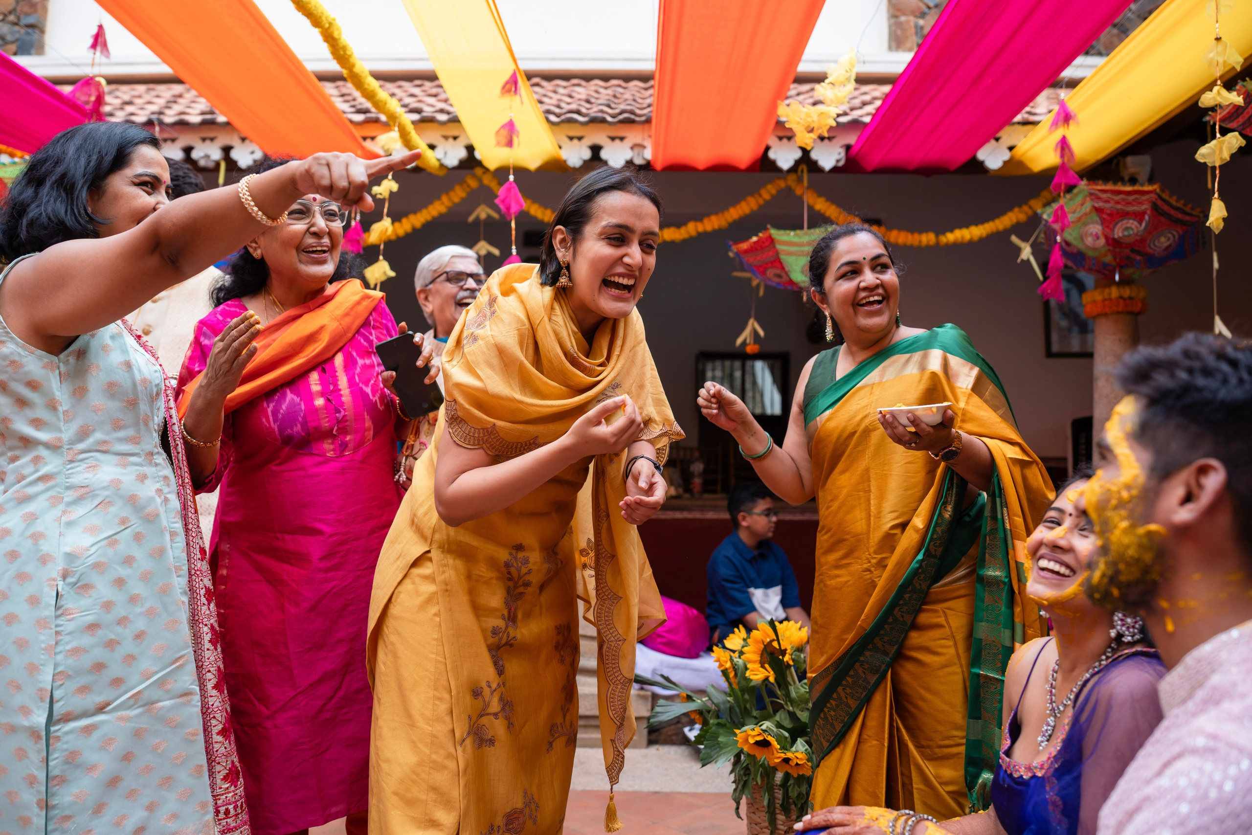 Samyuktha & Manoj, Tamil and Telugu Wedding at Angana Courtyard, Bangalore | Truly Yours