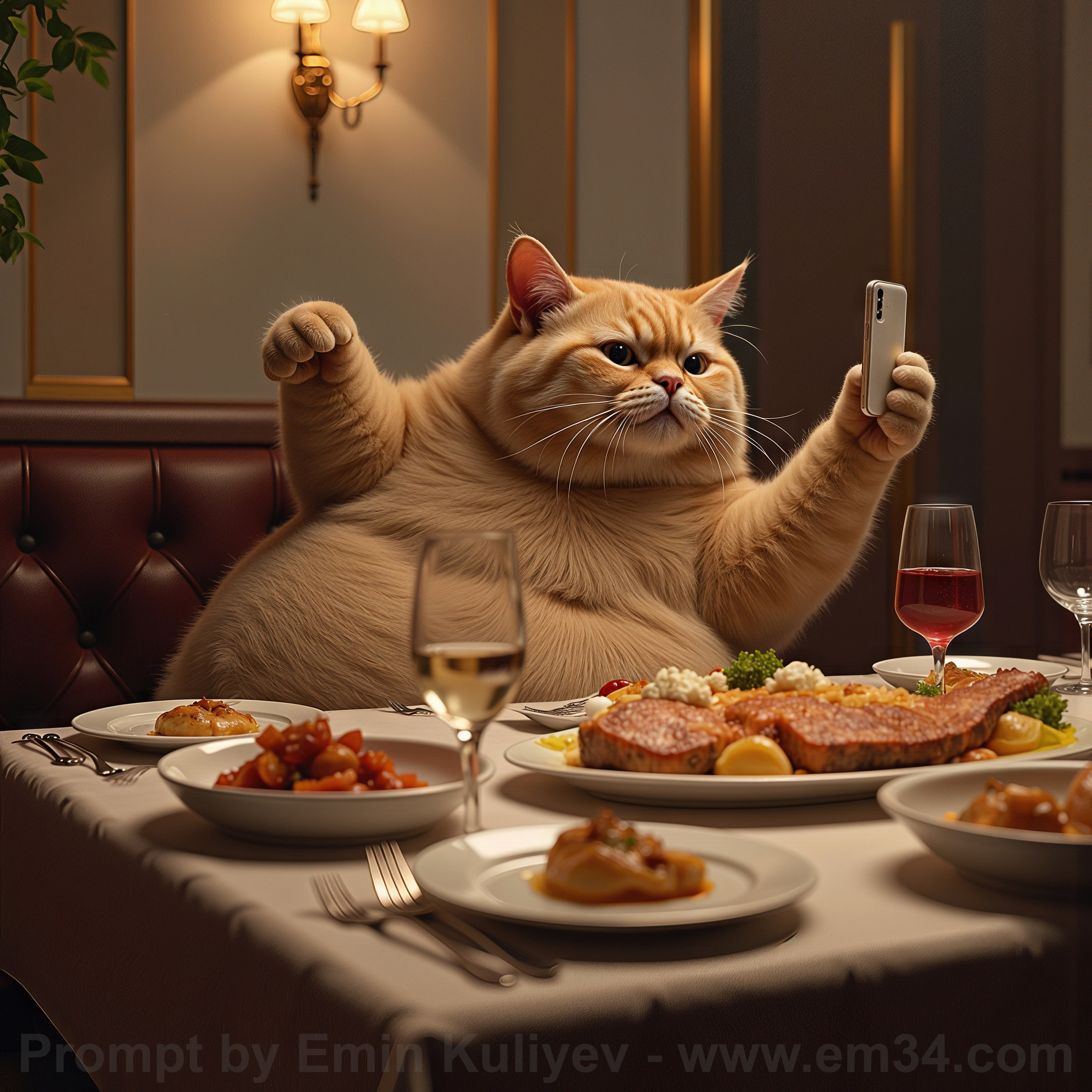 Created cats using artificial intelligence (ComfyUI). Emin Kuliyev — Award-Winning Wedding Photojournalist NYC & USA | Best Wedding Photographer Known for Candid, Timeless Moments